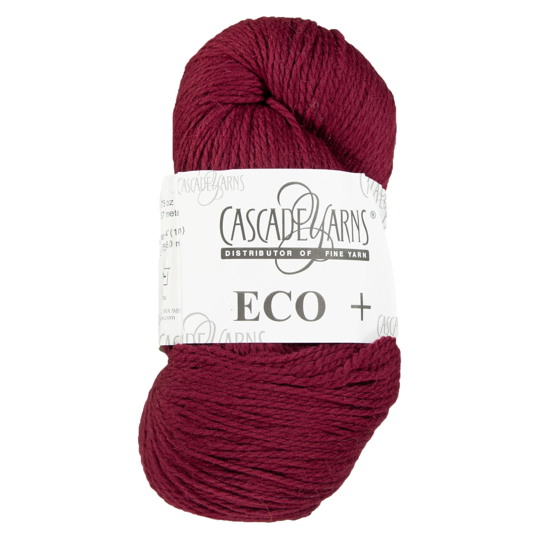 Cascade Yarns Eco+ Yarn - 7098 Merlot - Zoom Image
