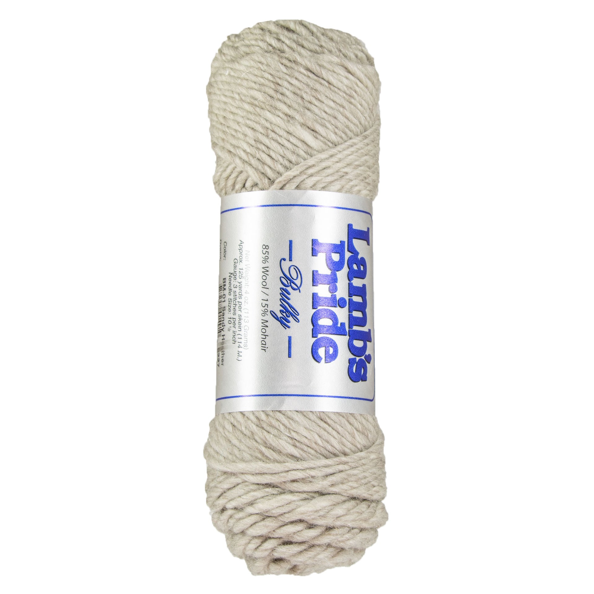 Brown Sheep Lamb's Pride Bulky Yarn - M001 - Sandy Heather - Zoom Image
