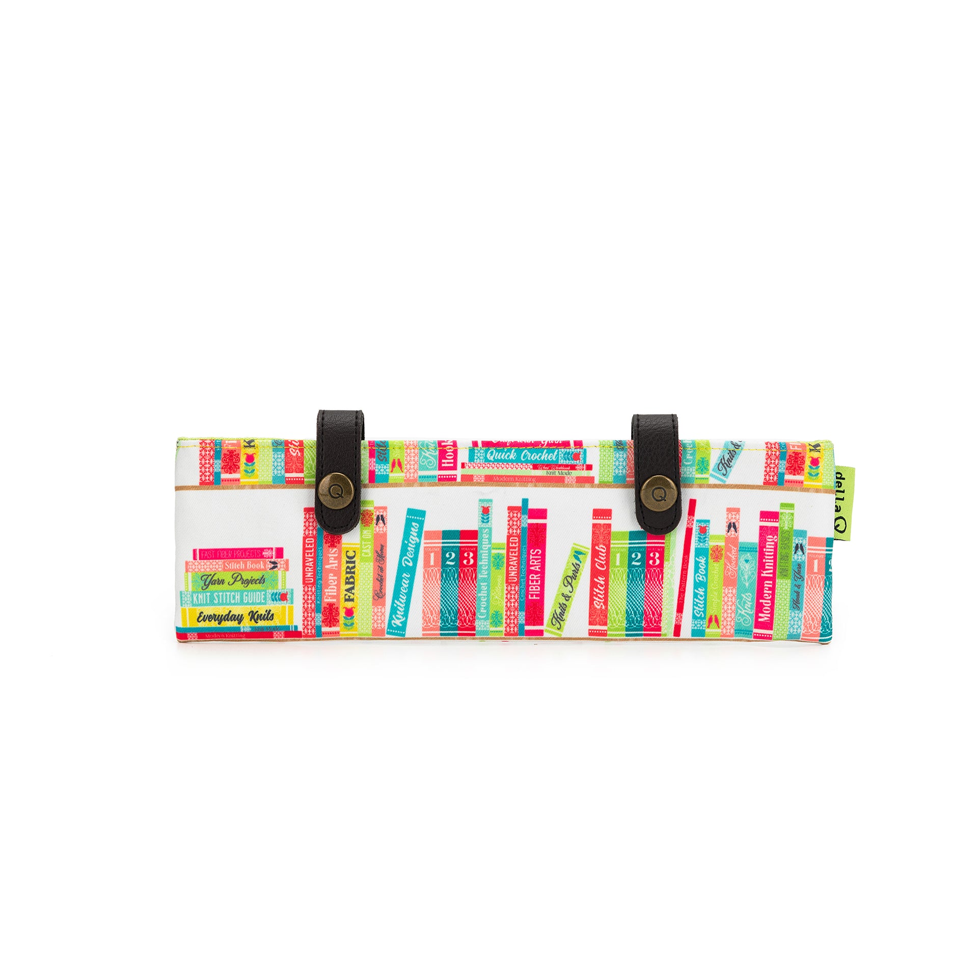 della Q Sock Needle Keeper - 1201-1 - *Linen - Library - Lime
