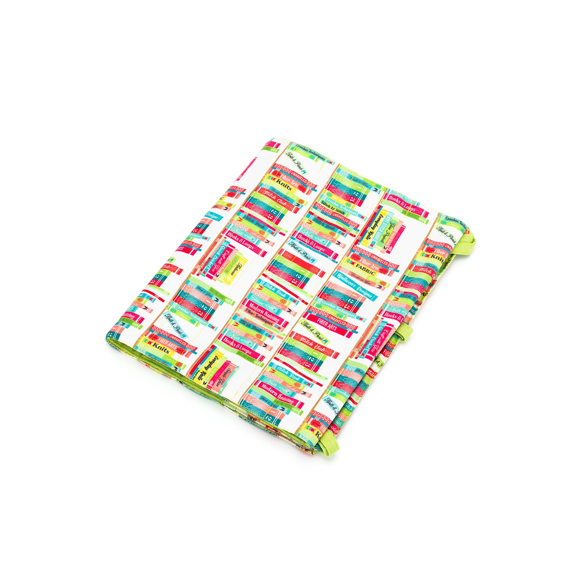 della Q Hanging Circular Needle Organizer - 142-1 - *Linen - Library - Lime
