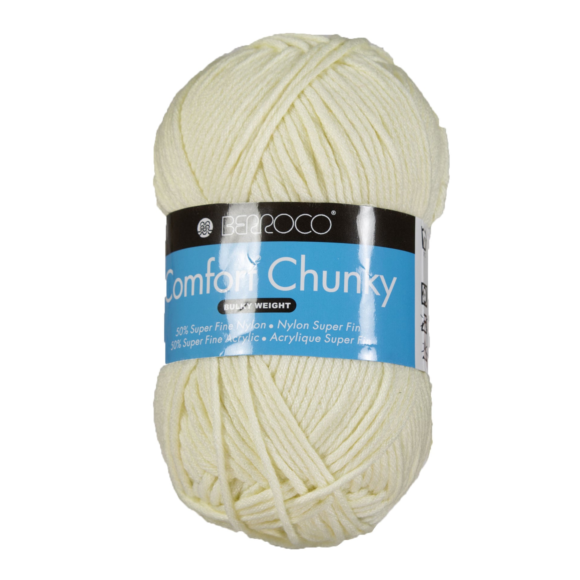 Berroco Comfort Chunky Yarn - 5701 Ivory - Zoom Image
