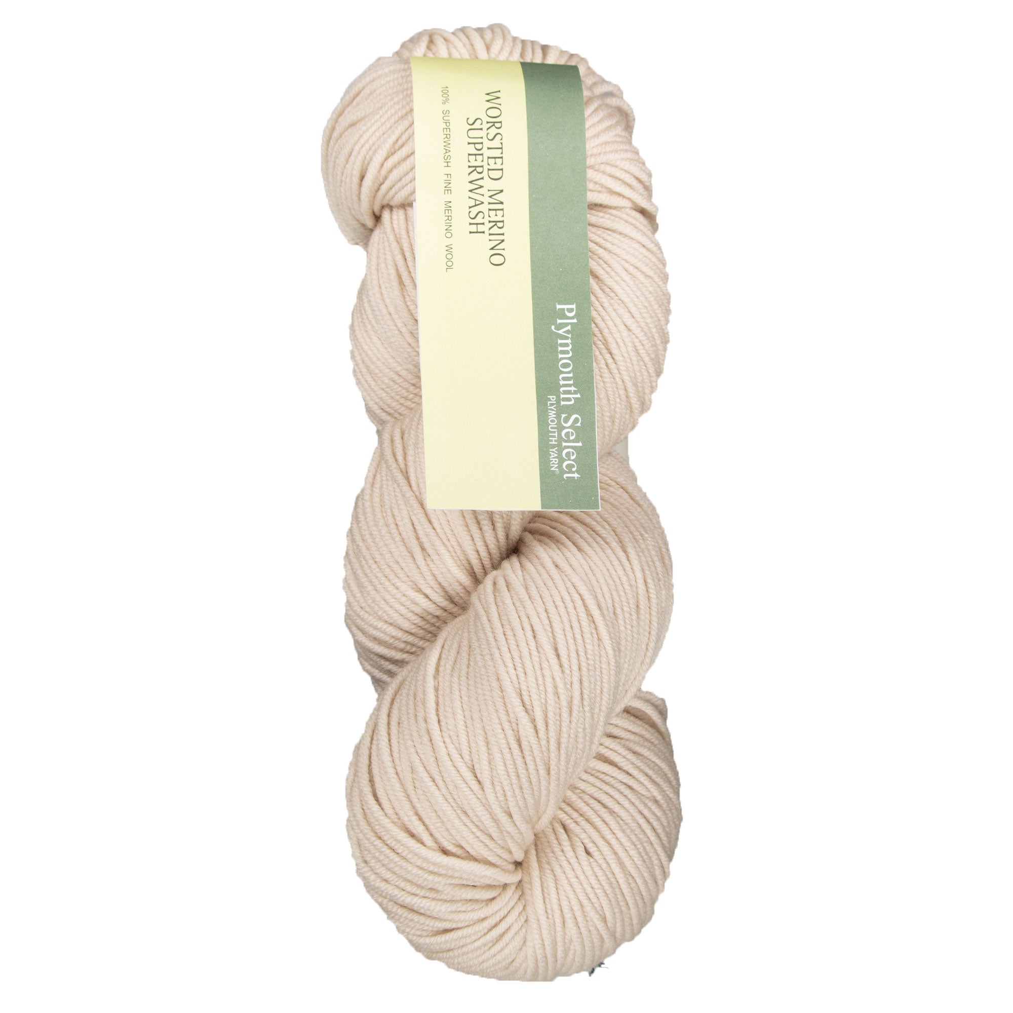 Plymouth Yarn Worsted Merino Superwash Yarn - 33 Creme - Zoom Image
