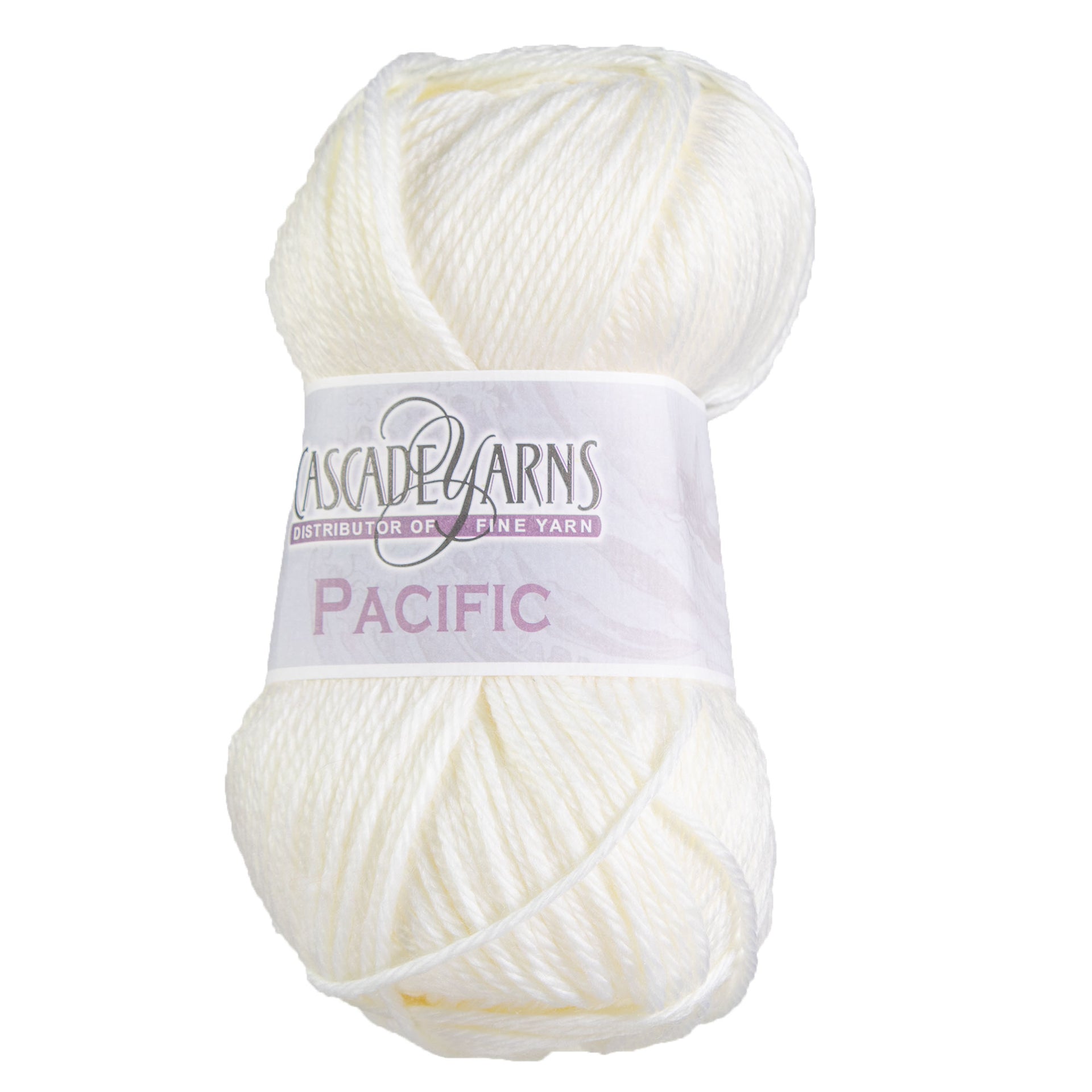 Cascade Yarns Pacific Yarn - 002 White - Zoom Image
