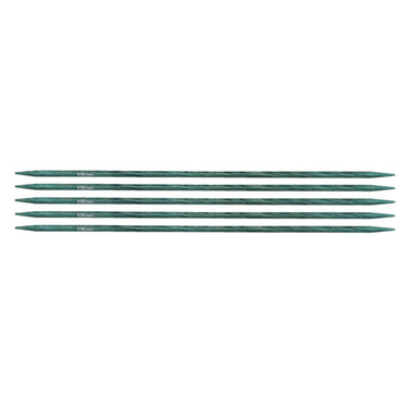 KnitPro Dreamz Double Point Needles - US 4 - 6"  (3.5mm) Aquamarine - Zoom Image