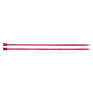 KnitPro Dreamz Single Pointed Needles - US 10 - 14" Candy Pink - Zoom Image