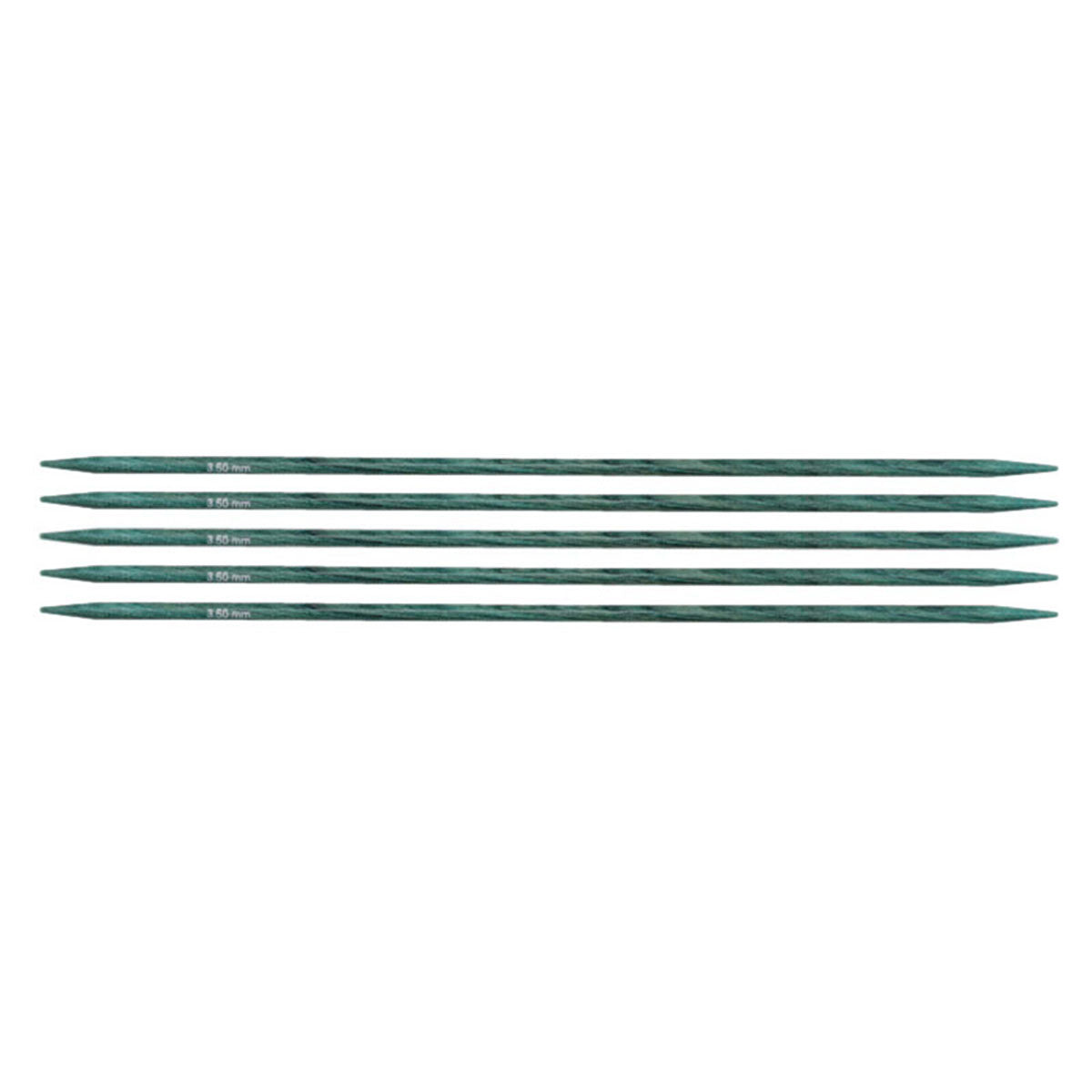 KnitPro Dreamz Double Point Needles - US 4 - 8" (3.5mm) Aquamarine - Extra Image
