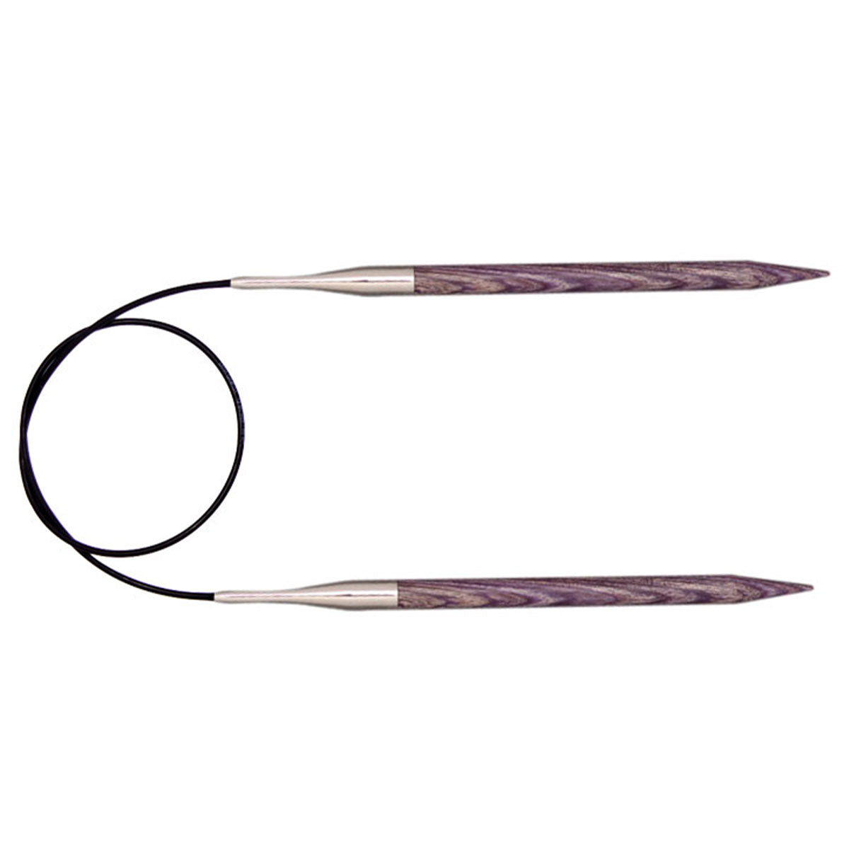 KnitPro Dreamz Fixed Circular Needles - US 10.5 - 32" Purple Passion - Extra Image
