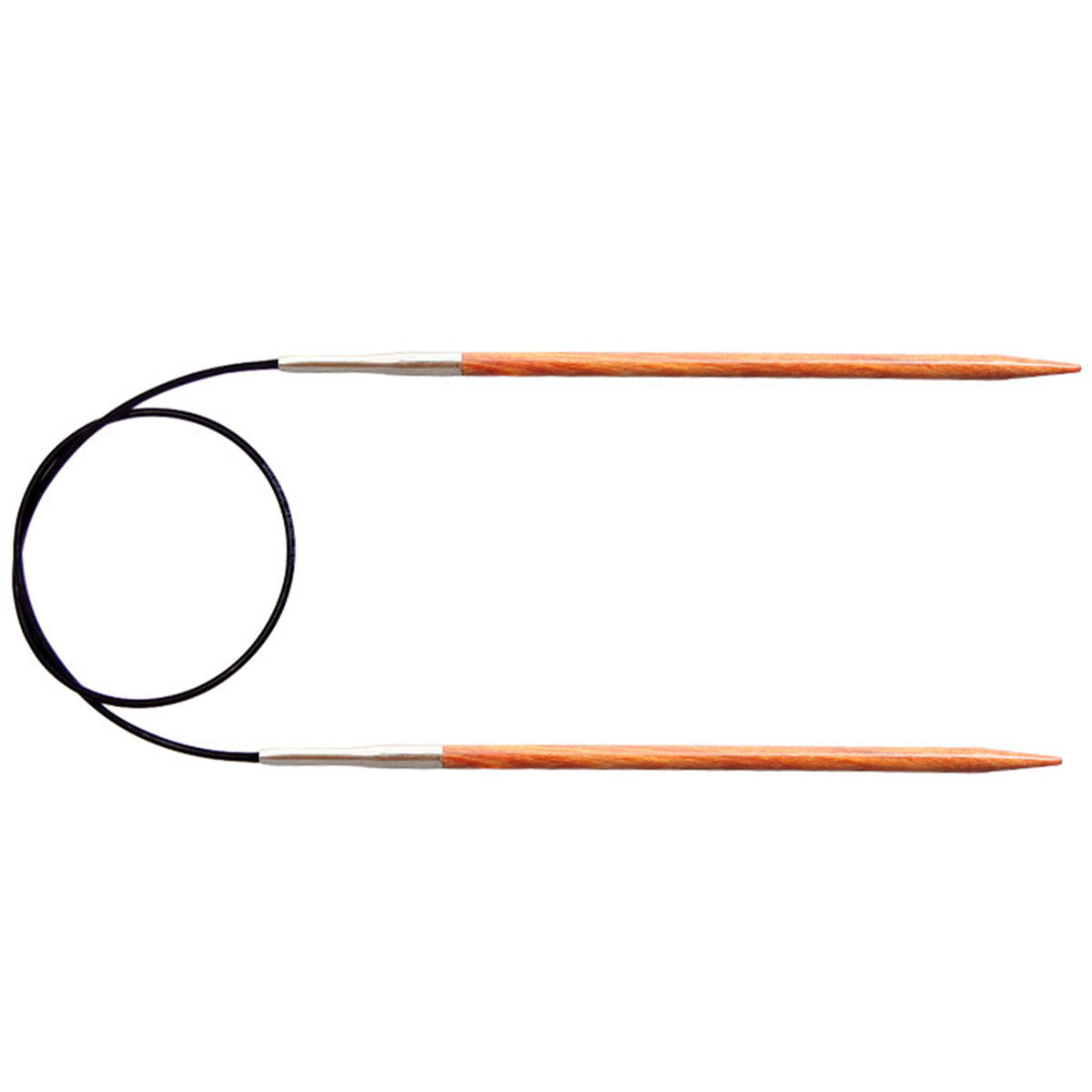 KnitPro Dreamz Fixed Circular Needles - US 1 - 47" Orange Lily - Extra Image
