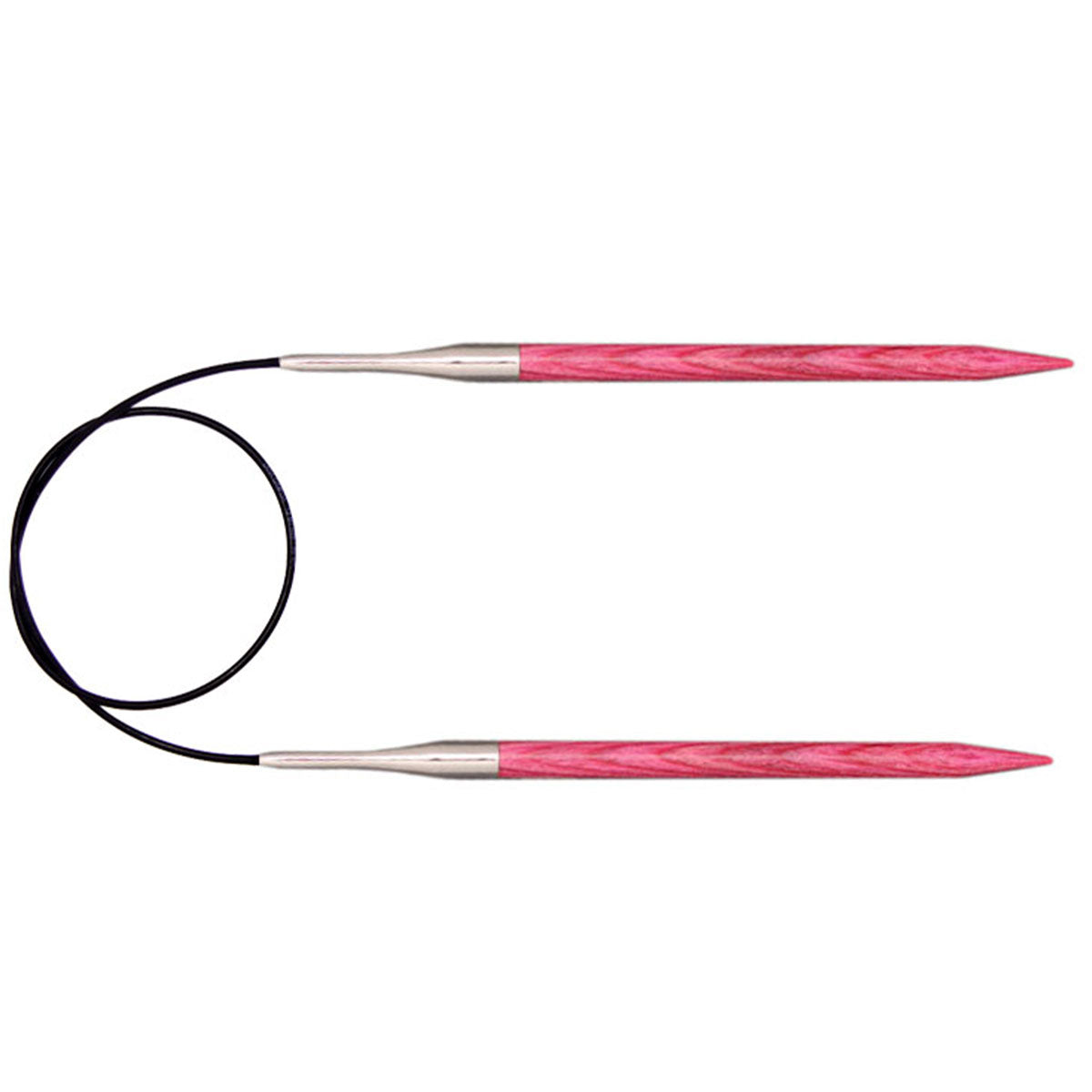 KnitPro Dreamz Fixed Circular Needles - US 2 - 47" Candy Pink - Extra Image
