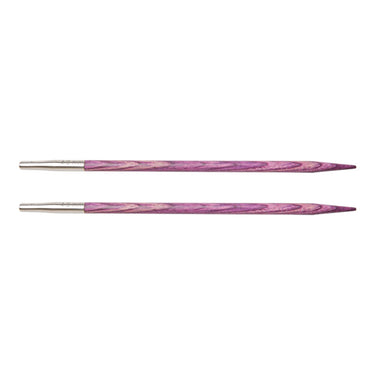 KnitPro Dreamz Interchangeable Needle Tips - US 6 (4.0mm) Fuchsia Fan - Zoom Image