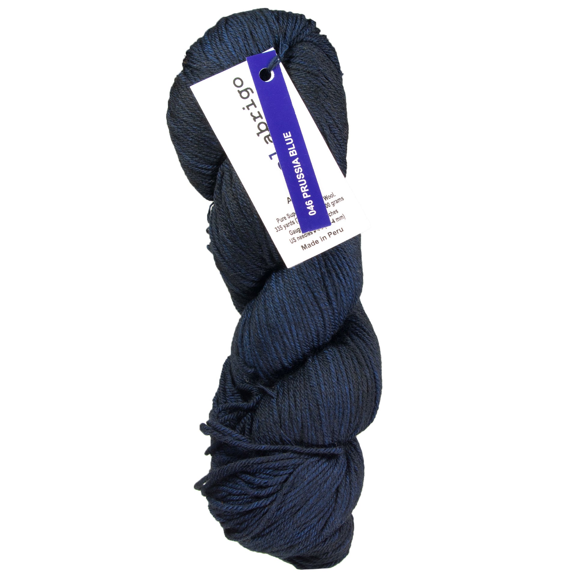Malabrigo Arroyo Yarn - 046 Prussia Blue - Zoom Image
