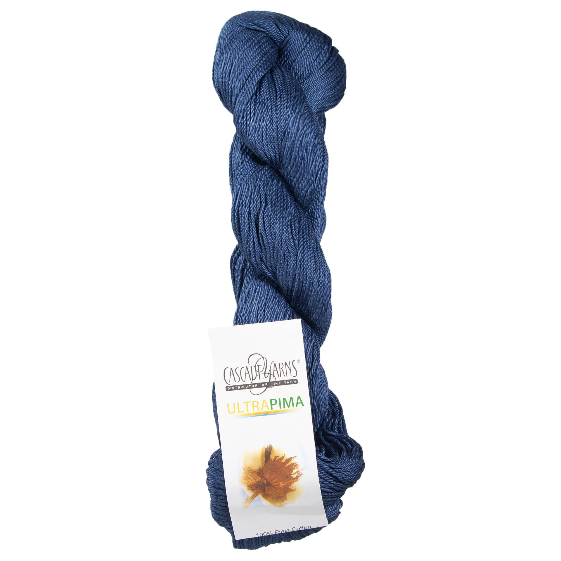 Cascade Yarns Ultra Pima Yarn - 3793 Indigo Blue - Zoom Image
