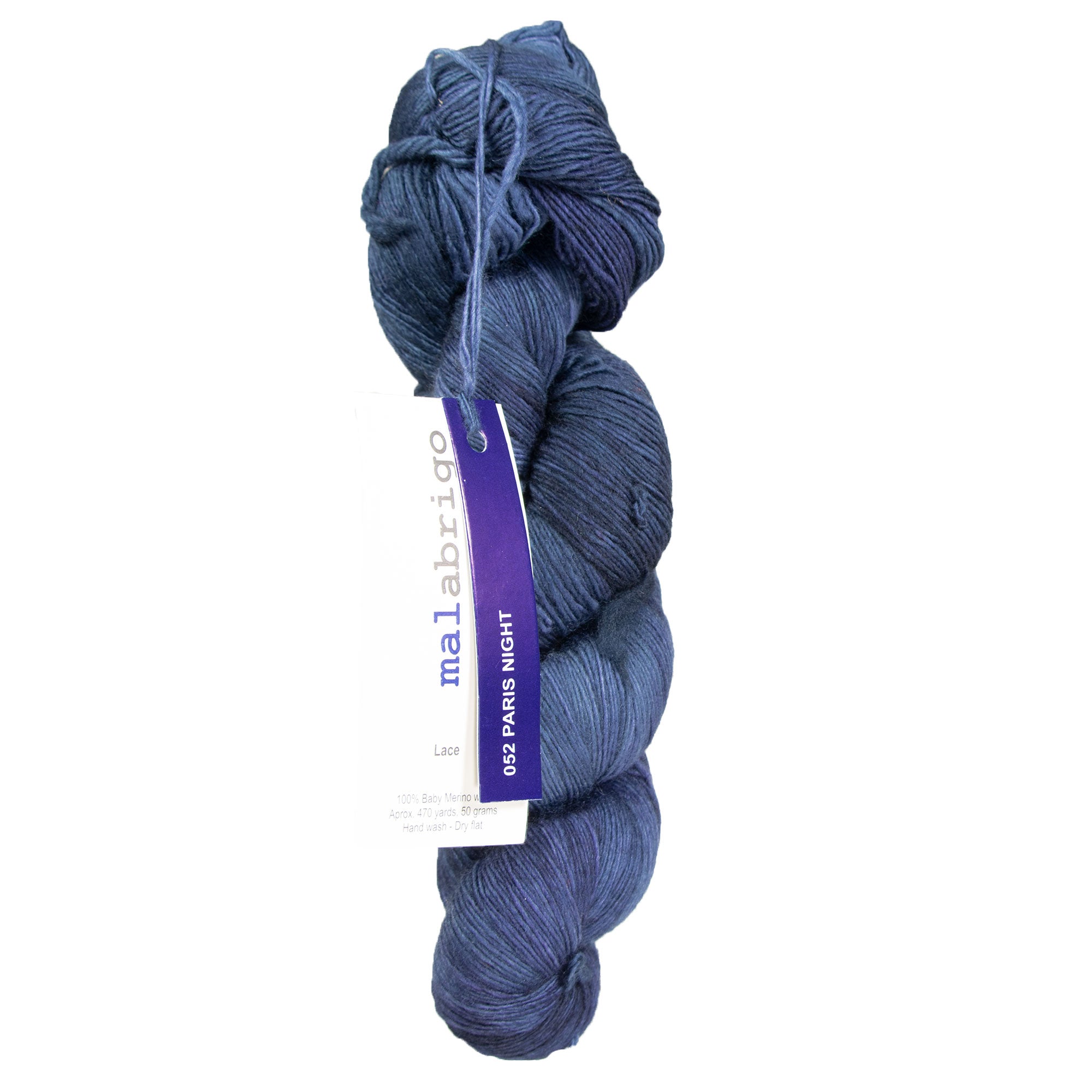 Malabrigo Lace Yarn - 052 Paris Night - Zoom Image