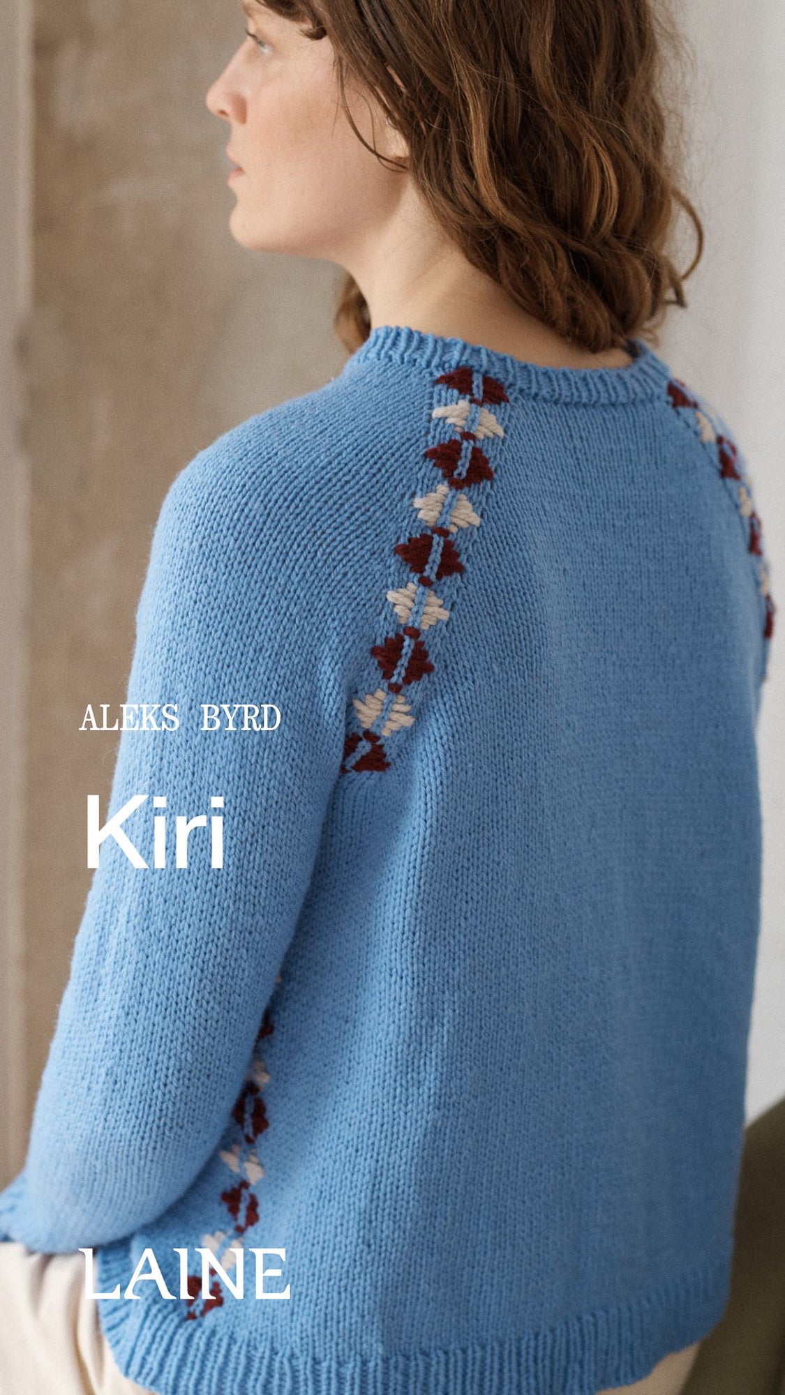 Laine Magazine Aleks Byrd Books - Kindred Knits: Patterns from My Estonian Family Archives
