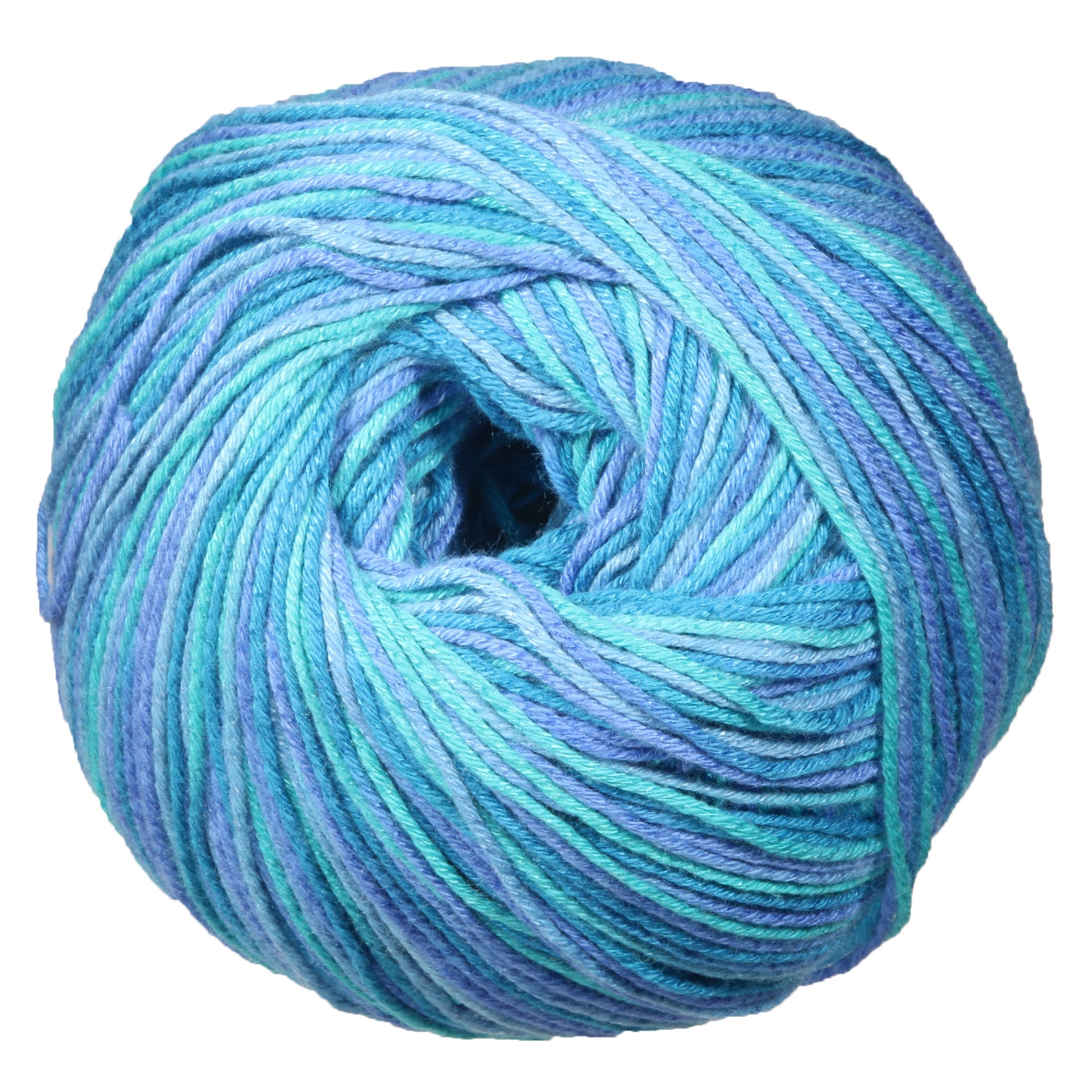 Universal Yarn Bamboo Pop Yarn - 205 Brilliant Blues - Zoom Image
