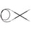 KnitPro Karbonz Circular Needles - US 8 (5.0mm) - 40" - Zoom Image
