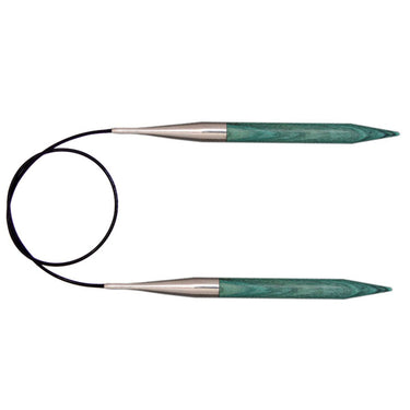 KnitPro Dreamz Fixed Circular Needles - US 0 - 47" Aquamarine - Zoom Image