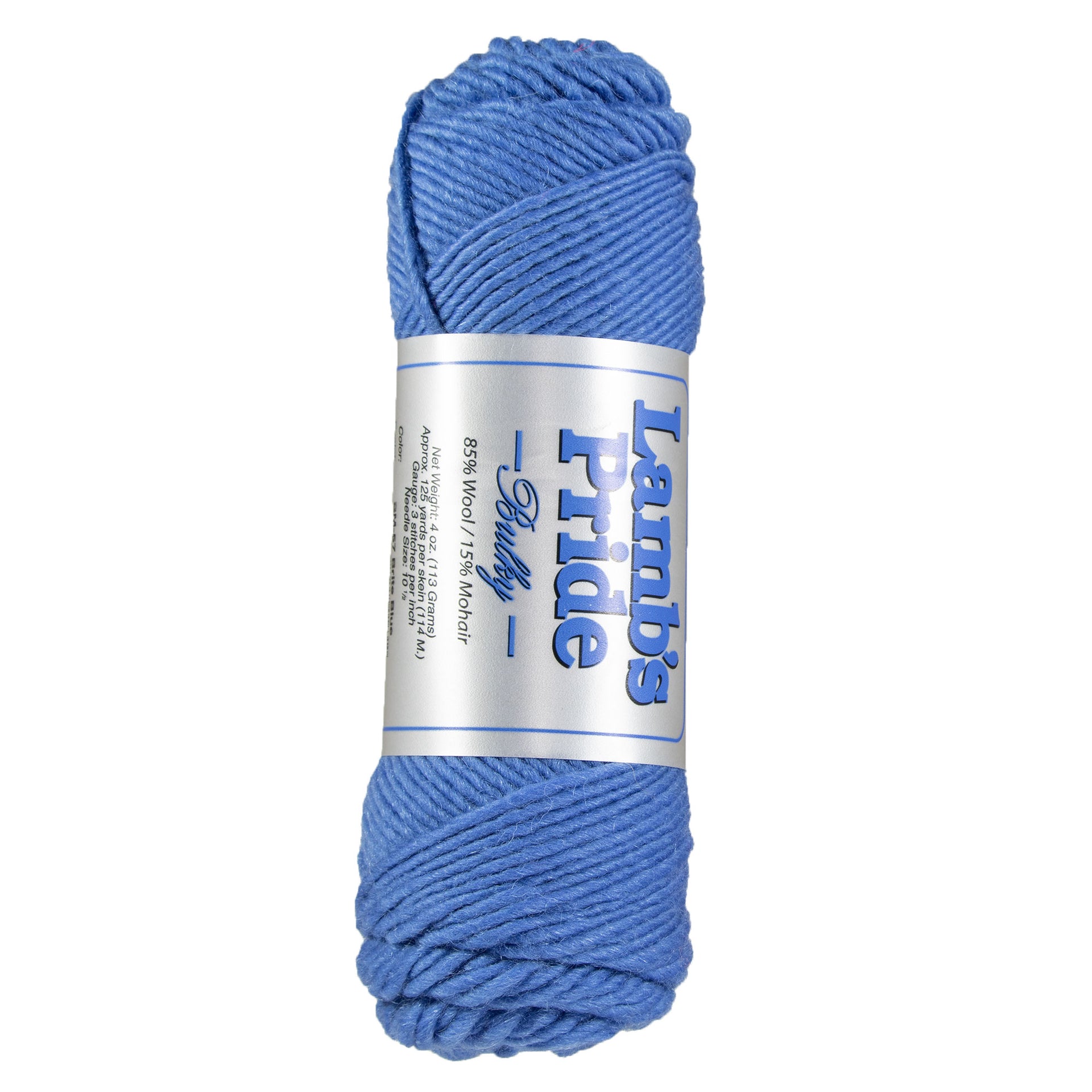 Brown Sheep Lamb's Pride Bulky Yarn - M057 - Brite Blue - Zoom Image
