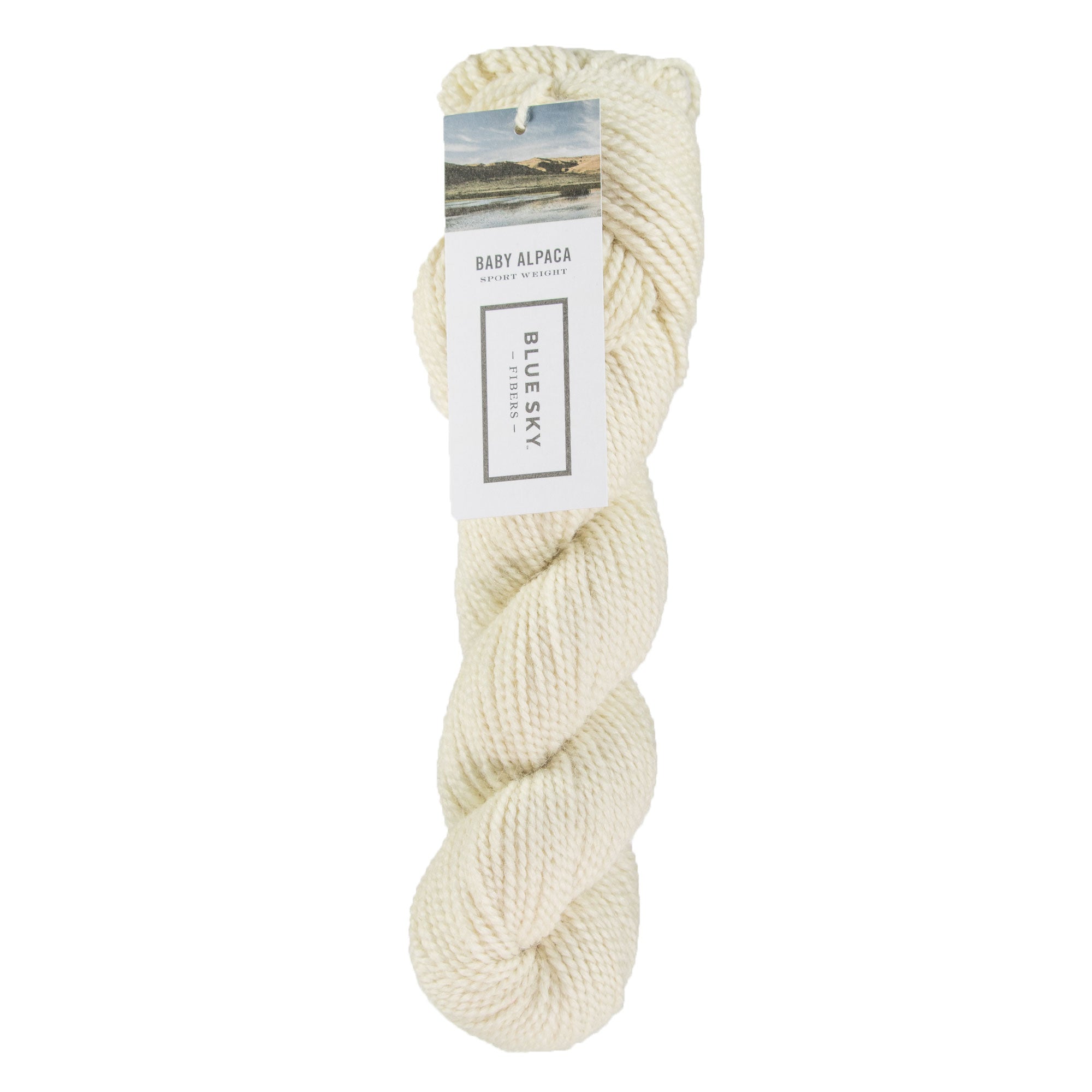 Blue Sky Fibers Baby Alpaca Yarn - 500 - White - Zoom Image