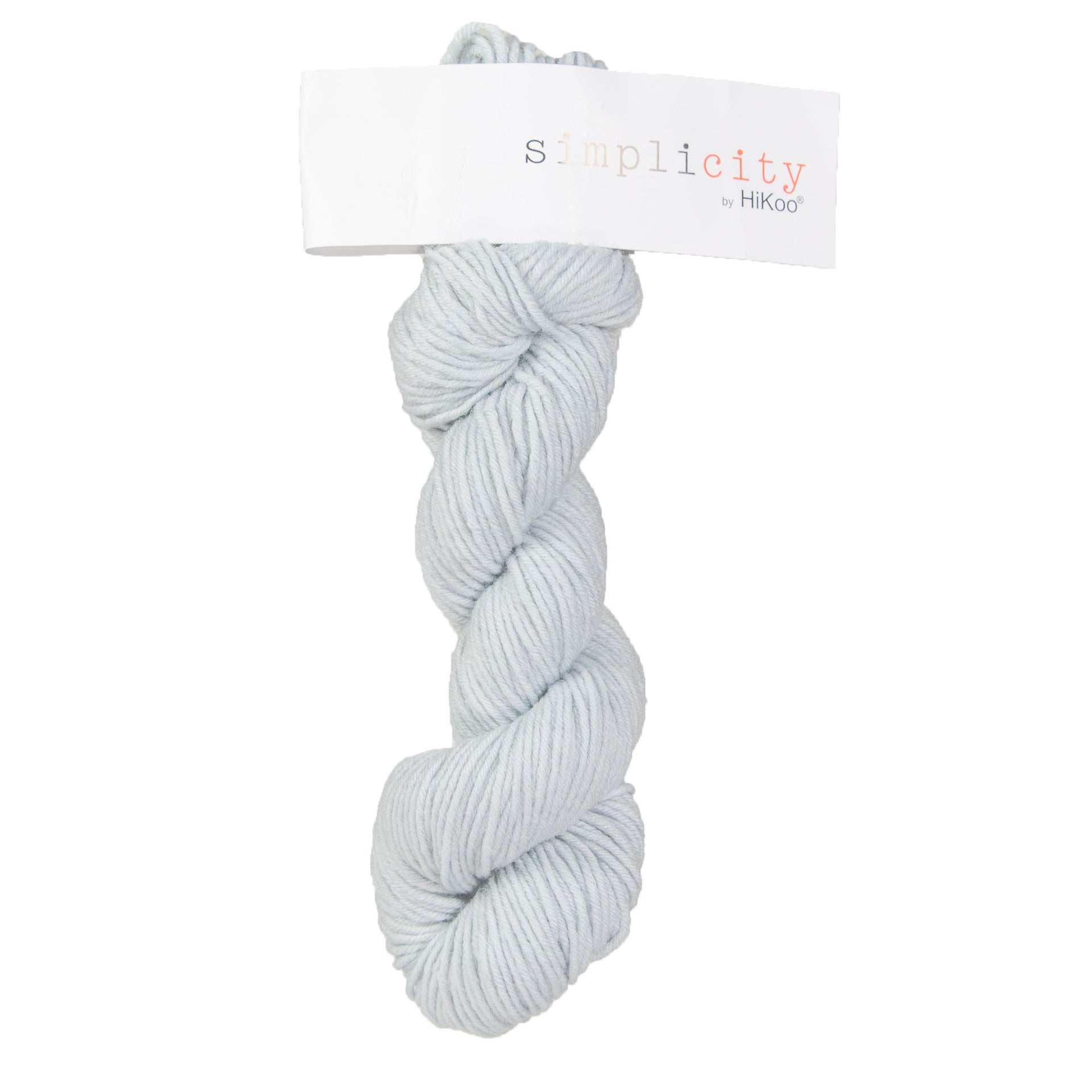 HiKoo Simplicity Yarn - 036 Silver Hair - Zoom Image
