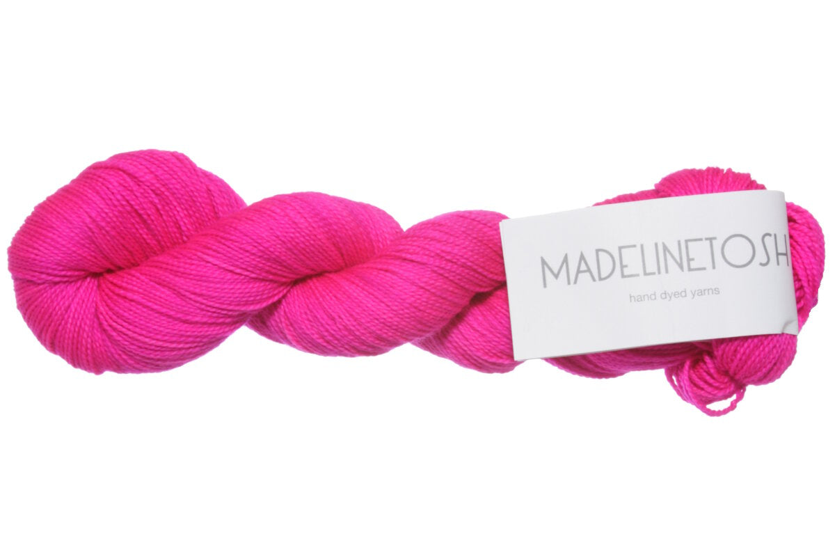 Madelinetosh Tosh Sock Yarn - Fluoro Rose - Extra Image
