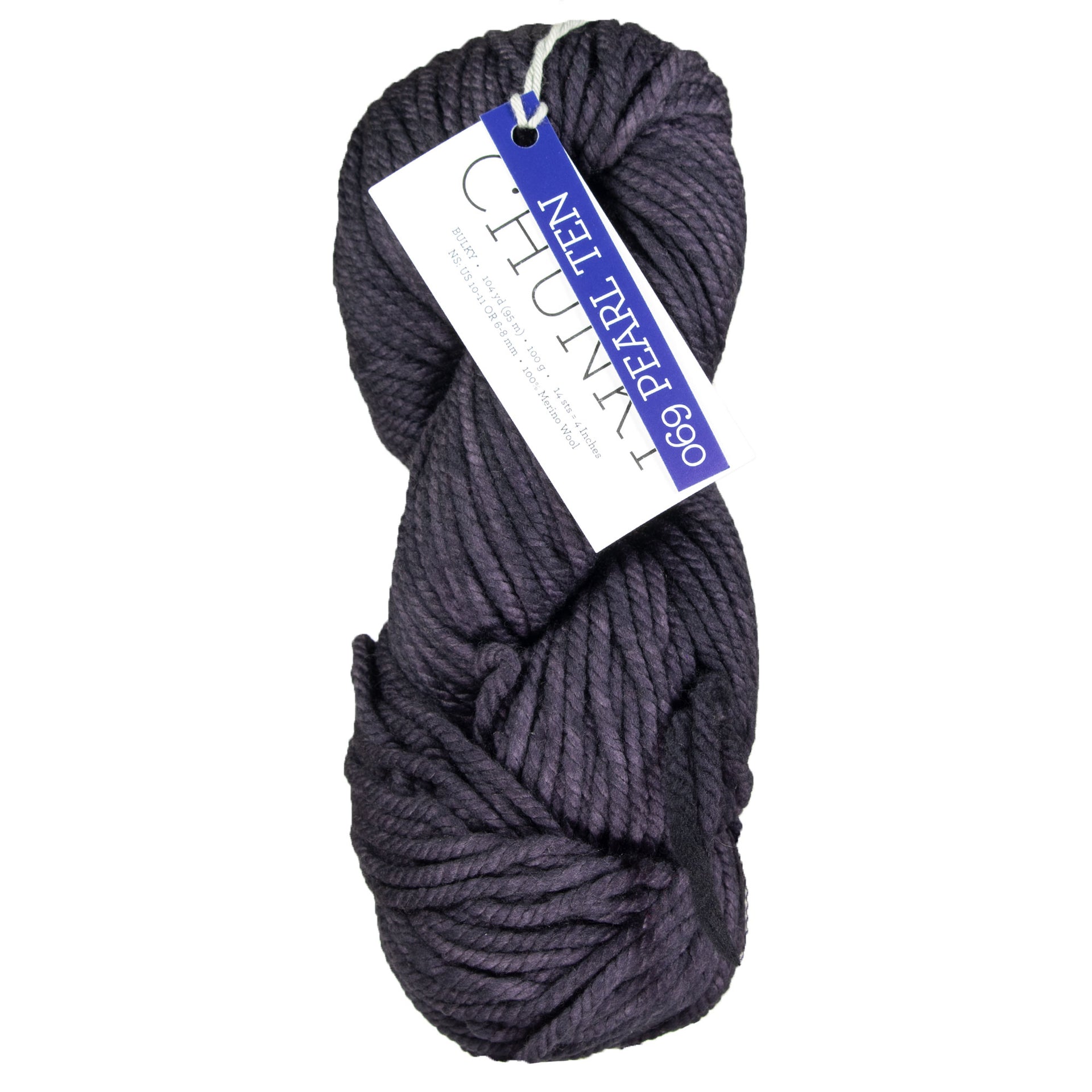Malabrigo Chunky Yarn - 069 Pearl Ten - Zoom Image
