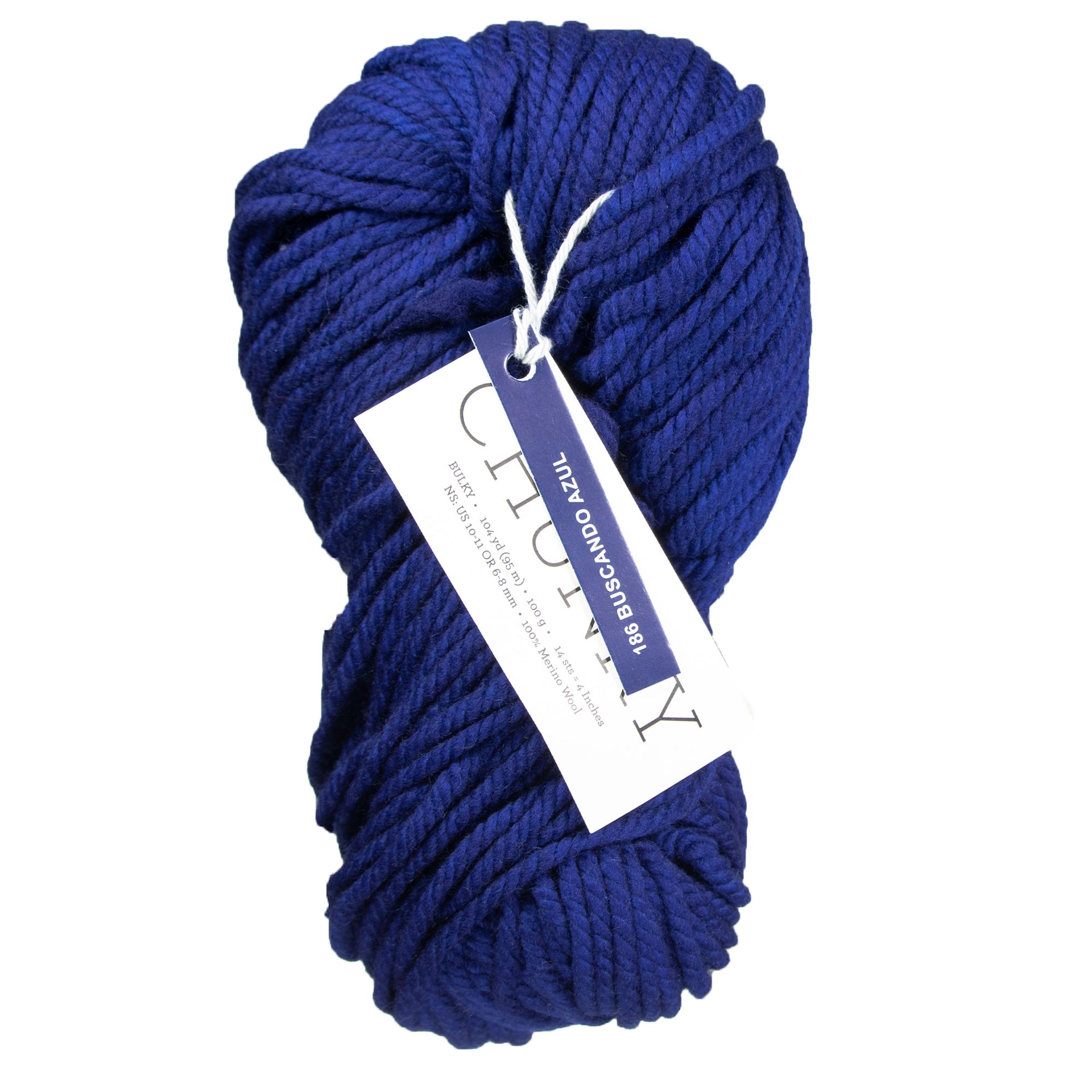 Malabrigo Chunky Yarn - 186 Buscando Azul - Zoom Image
