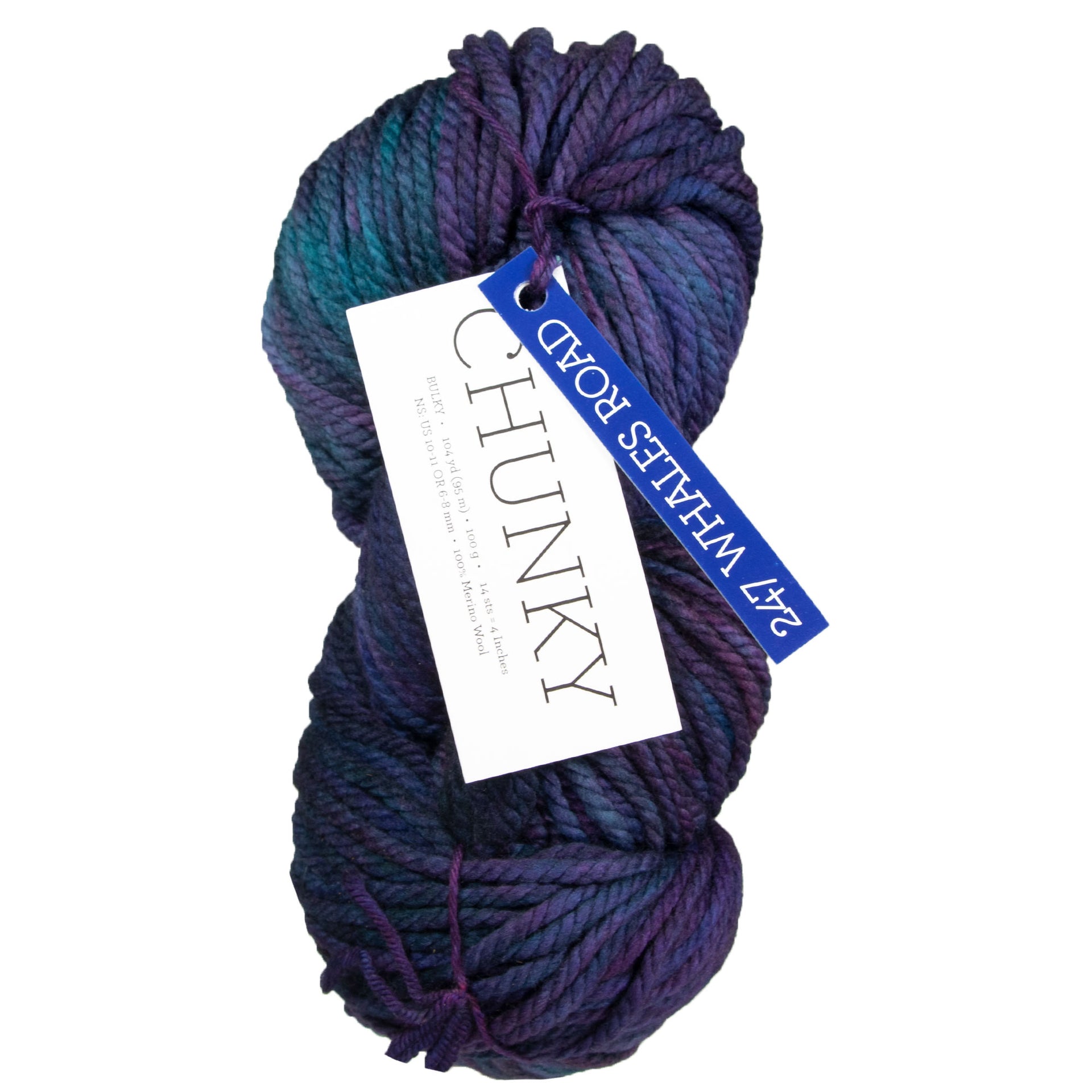 Malabrigo Chunky Yarn - 247 Whales Road - Zoom Image
