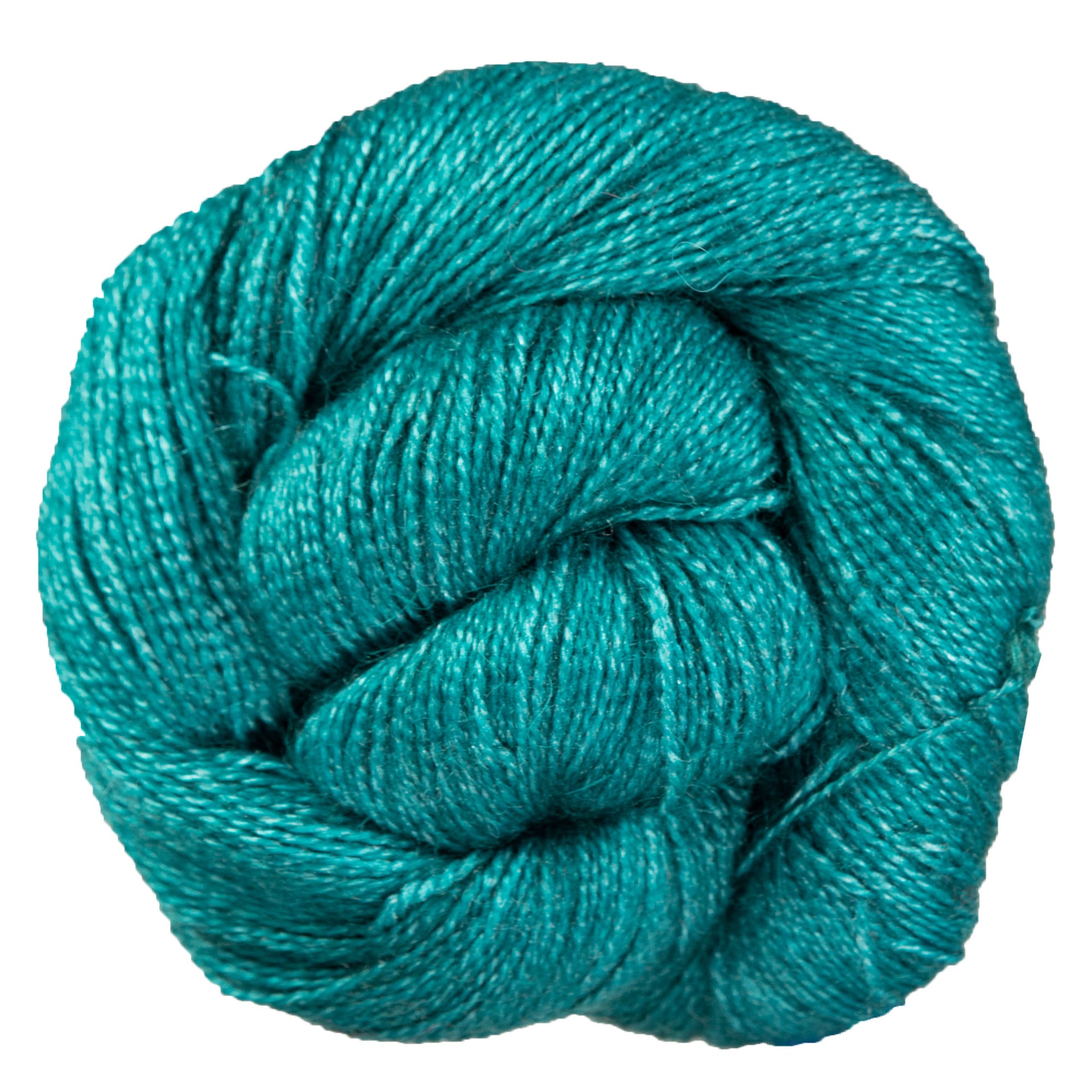 Malabrigo Silkpaca Yarn - 412 Teal Feather - Zoom Image
