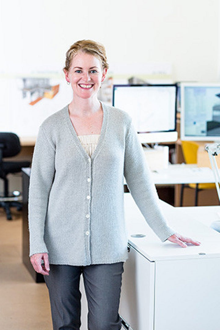 Churchmouse Classics Patterns - Go-To Cardigan - Extra Image