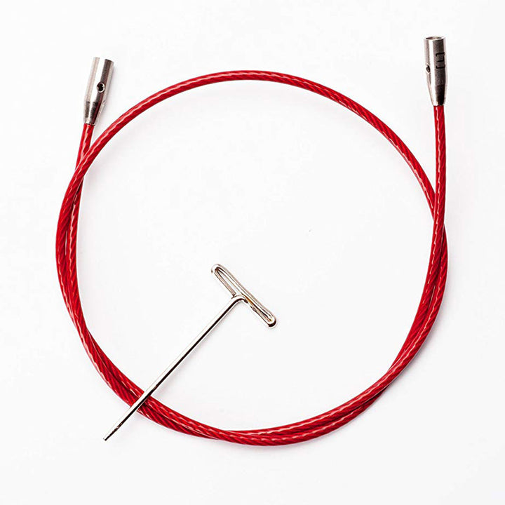 ChiaoGoo TWIST Red Cables Needles - 14"/35cm [S] - Extra Image