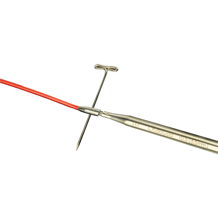 ChiaoGoo TWIST Red Cables Needles - 30"/75cm [S] - Zoom Image