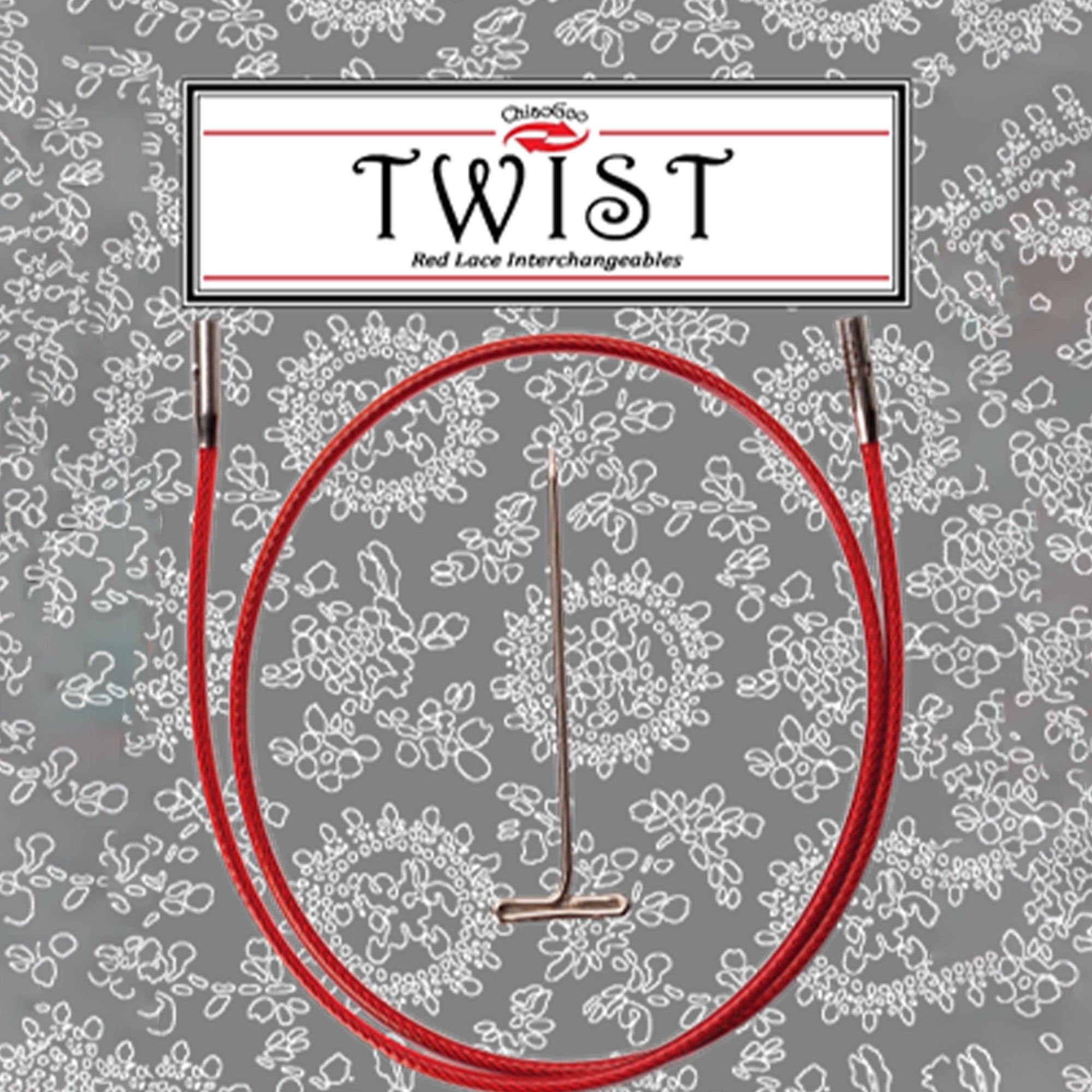 ChiaoGoo TWIST Red Cables Needles - 30"/75cm [S] - Zoom Image