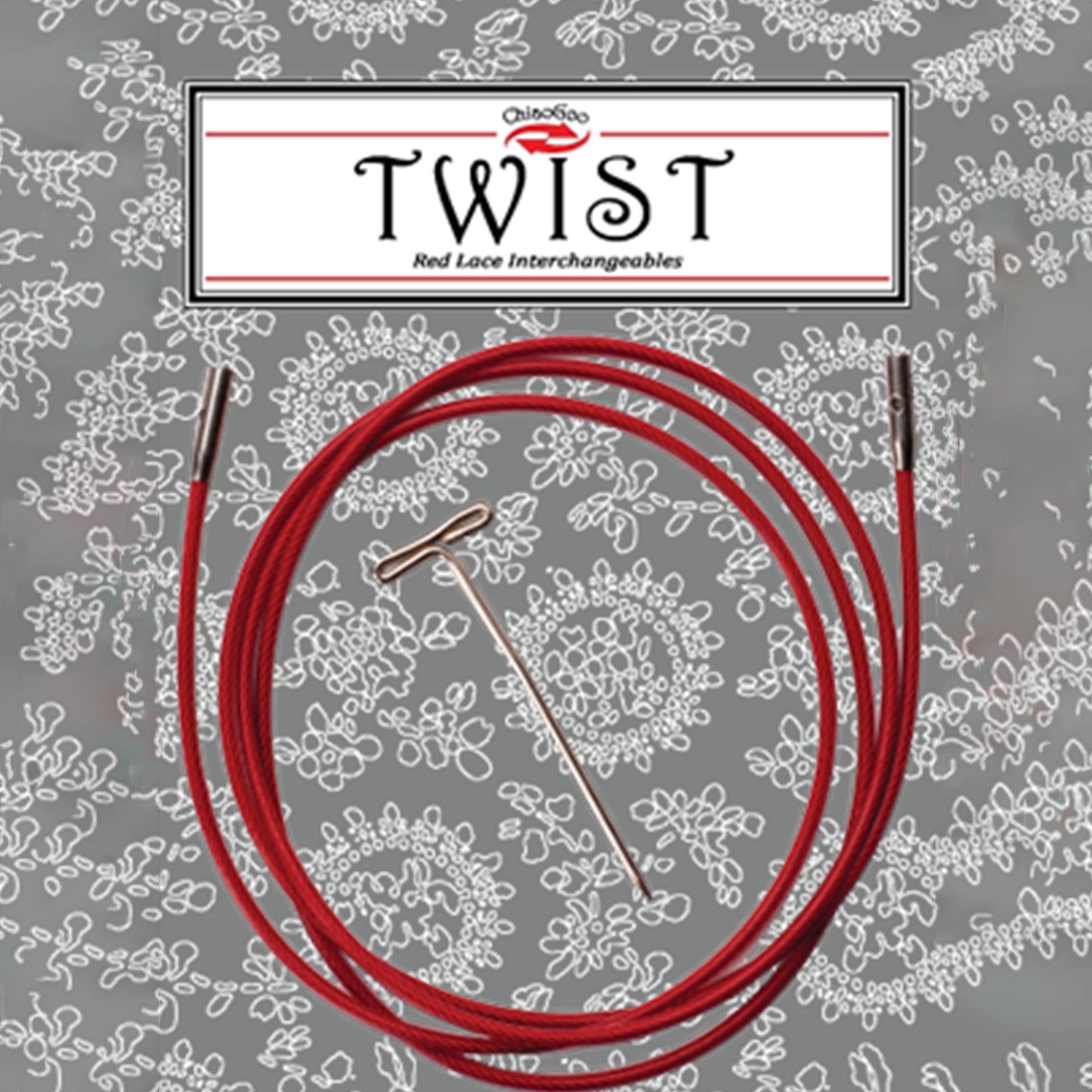 ChiaoGoo TWIST Red Cables Needles - 50"/125cm [L] - Zoom Image
