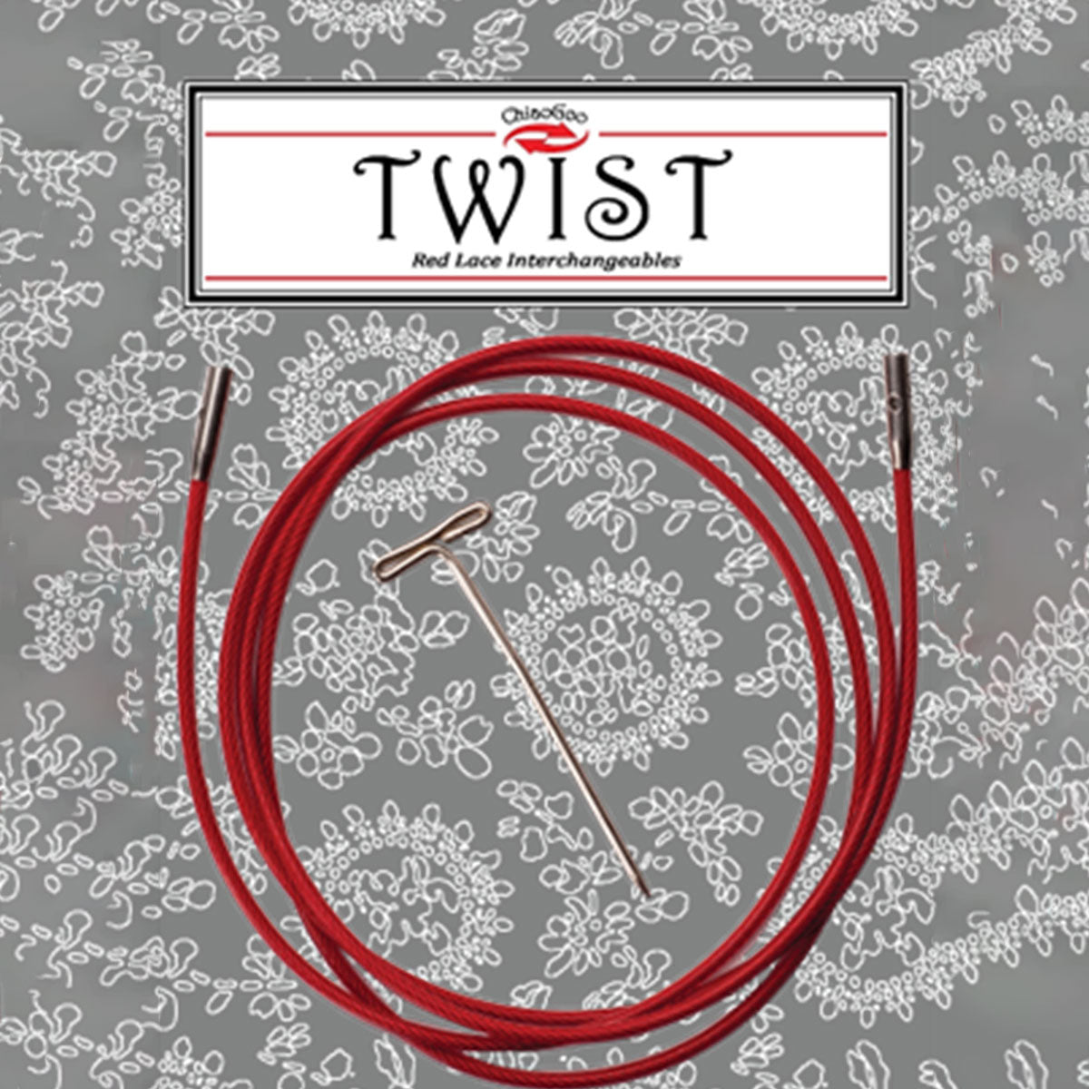 ChiaoGoo TWIST Red Cables Needles - 50"/125cm [L] - Extra Image