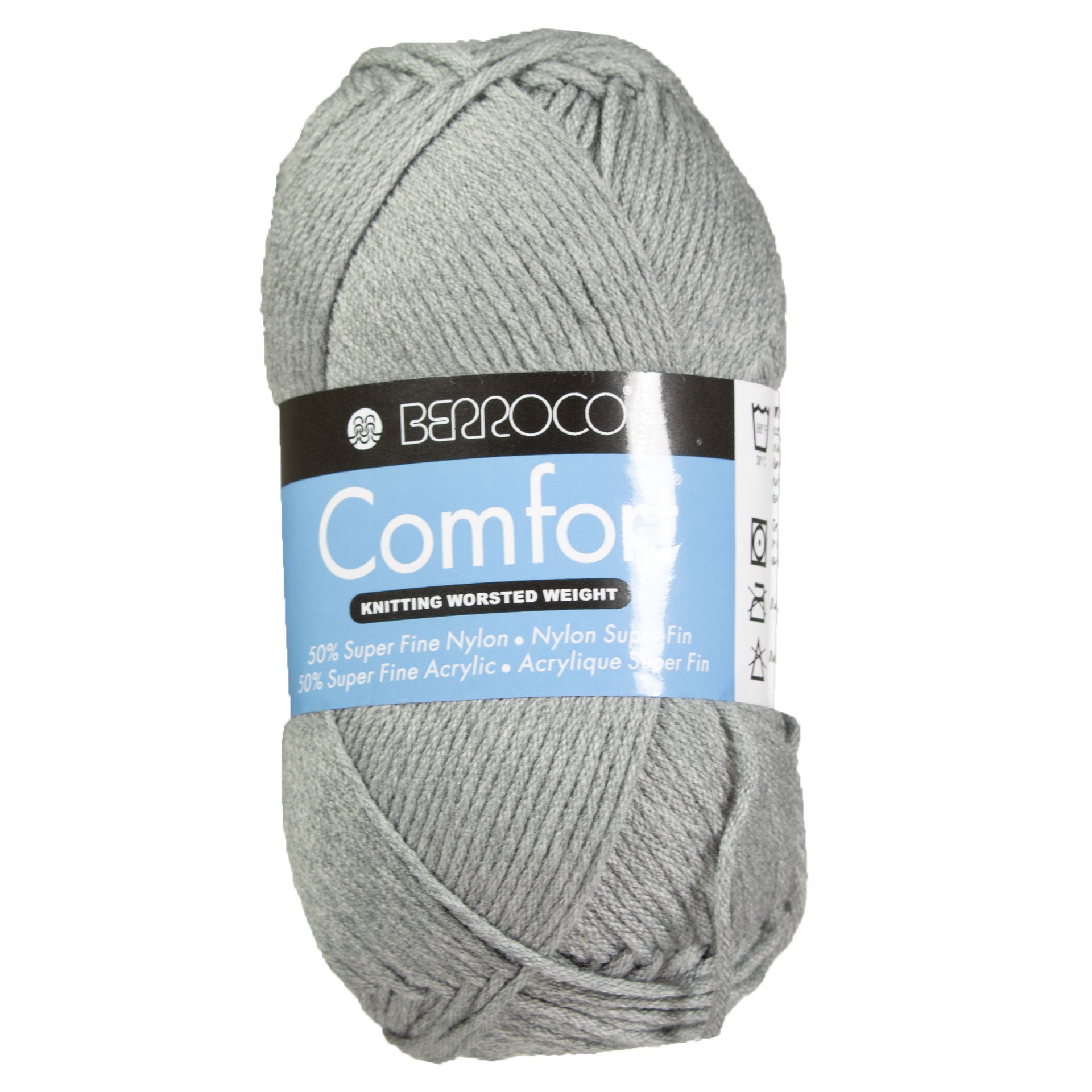 Berroco Comfort Yarn - 9770 Ash Grey - Zoom Image
