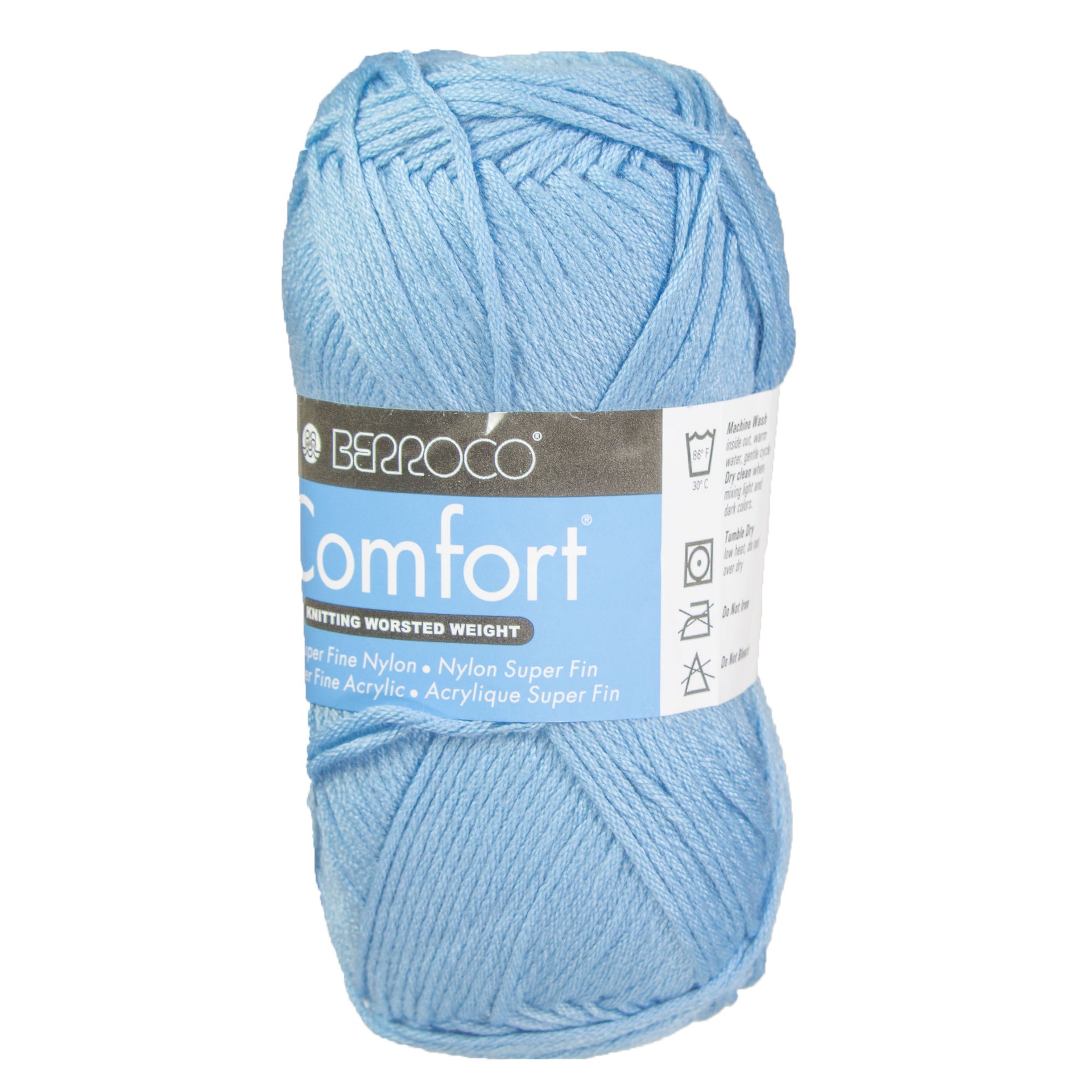 Berroco Comfort Yarn - 9772 Blue Angel - Zoom Image
