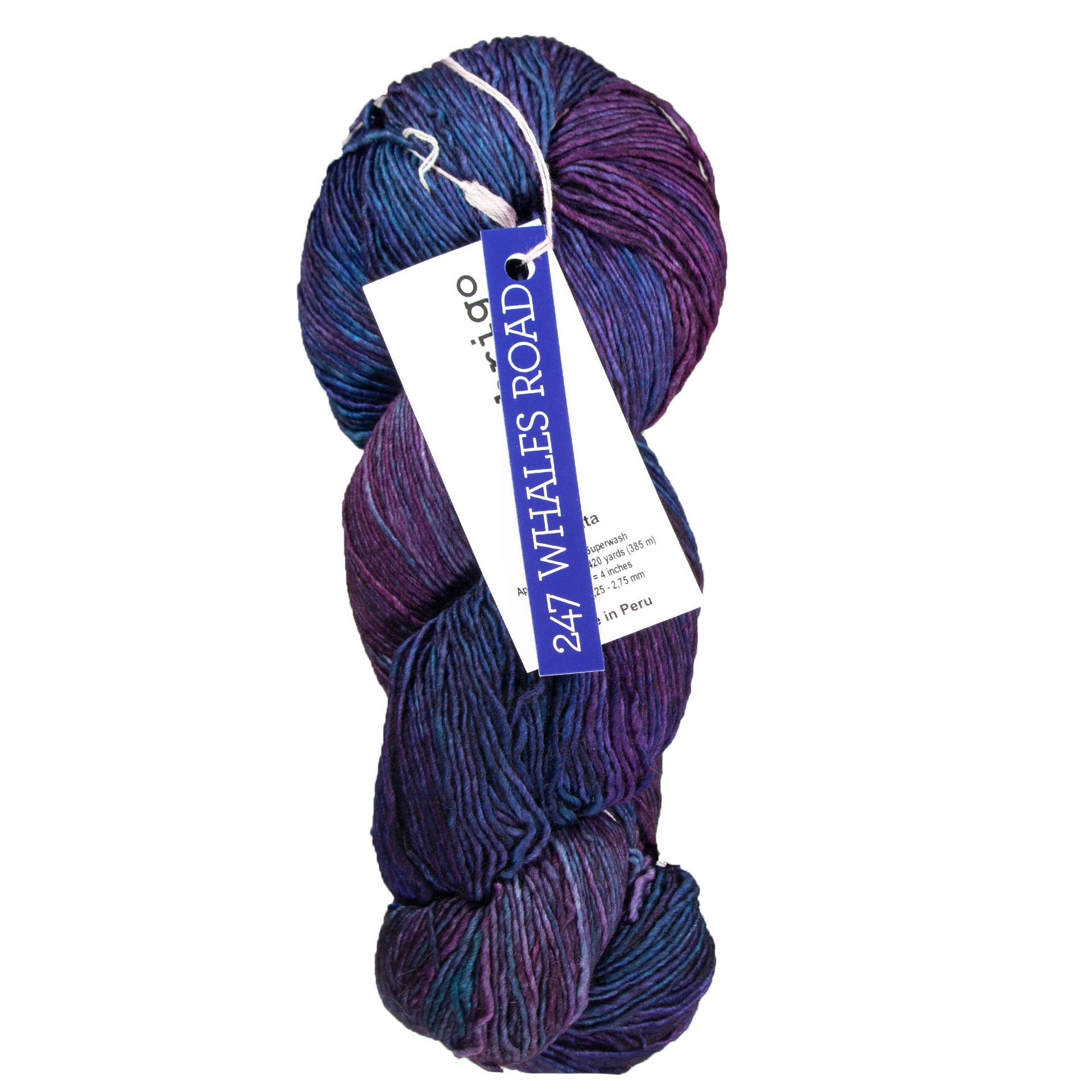 Malabrigo Mechita Yarn - 247 Whales Road - Zoom Image
