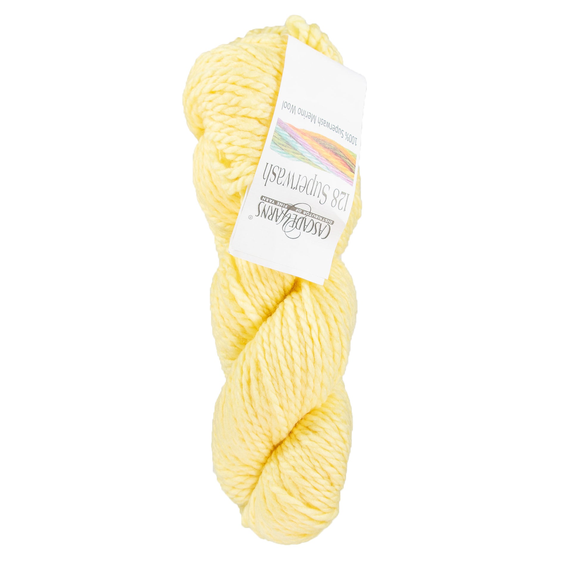Cascade Yarns 128 Superwash Yarn - 1984 Lemon Drop - Zoom Image
