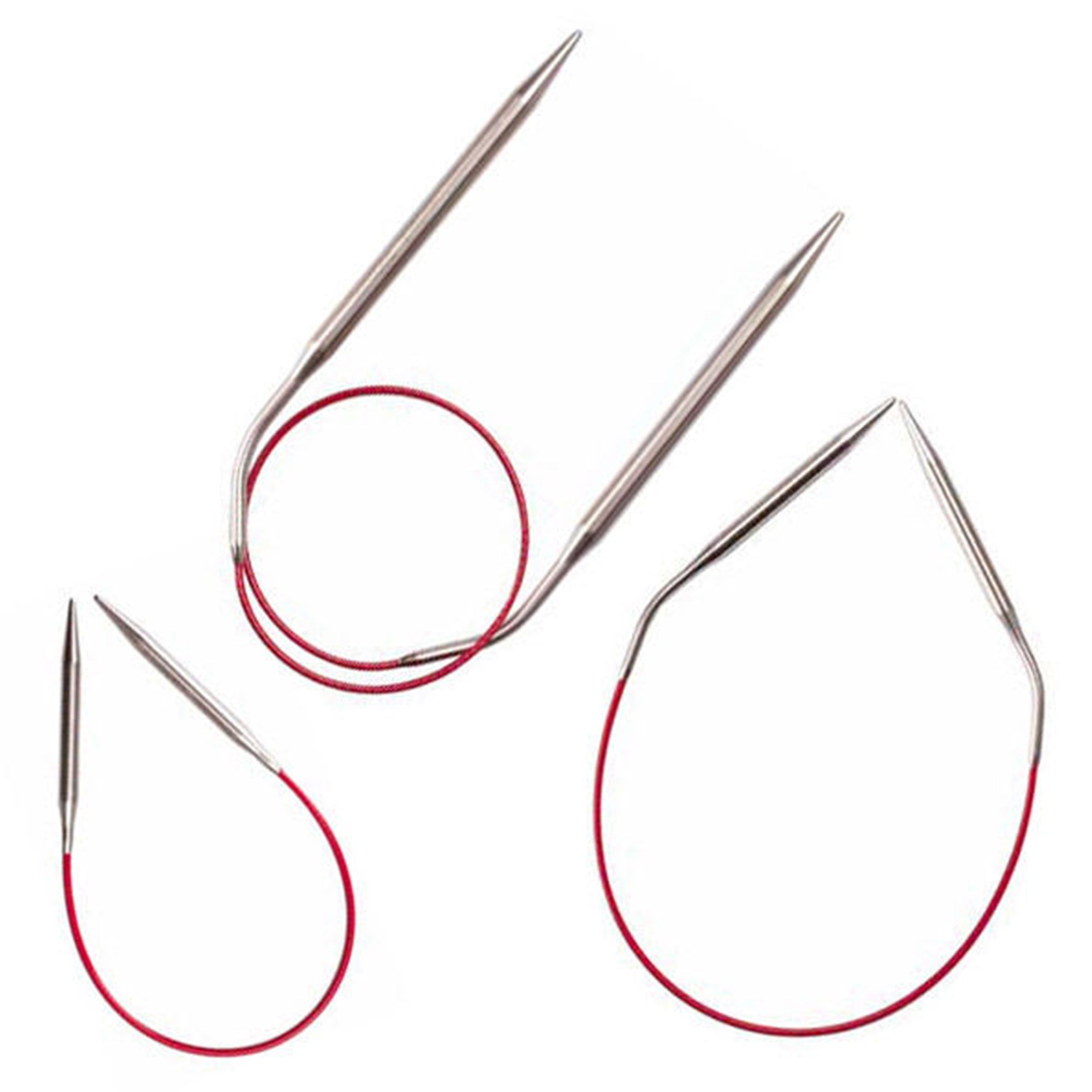 ChiaoGoo Knit RED Circular Needles - US 6 (4.00mm) - 24" - Zoom Image