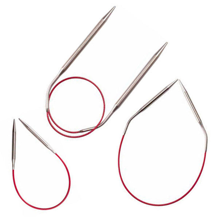 ChiaoGoo Knit RED Circular Needles - US 10 (6.00mm) - 24" - Zoom Image