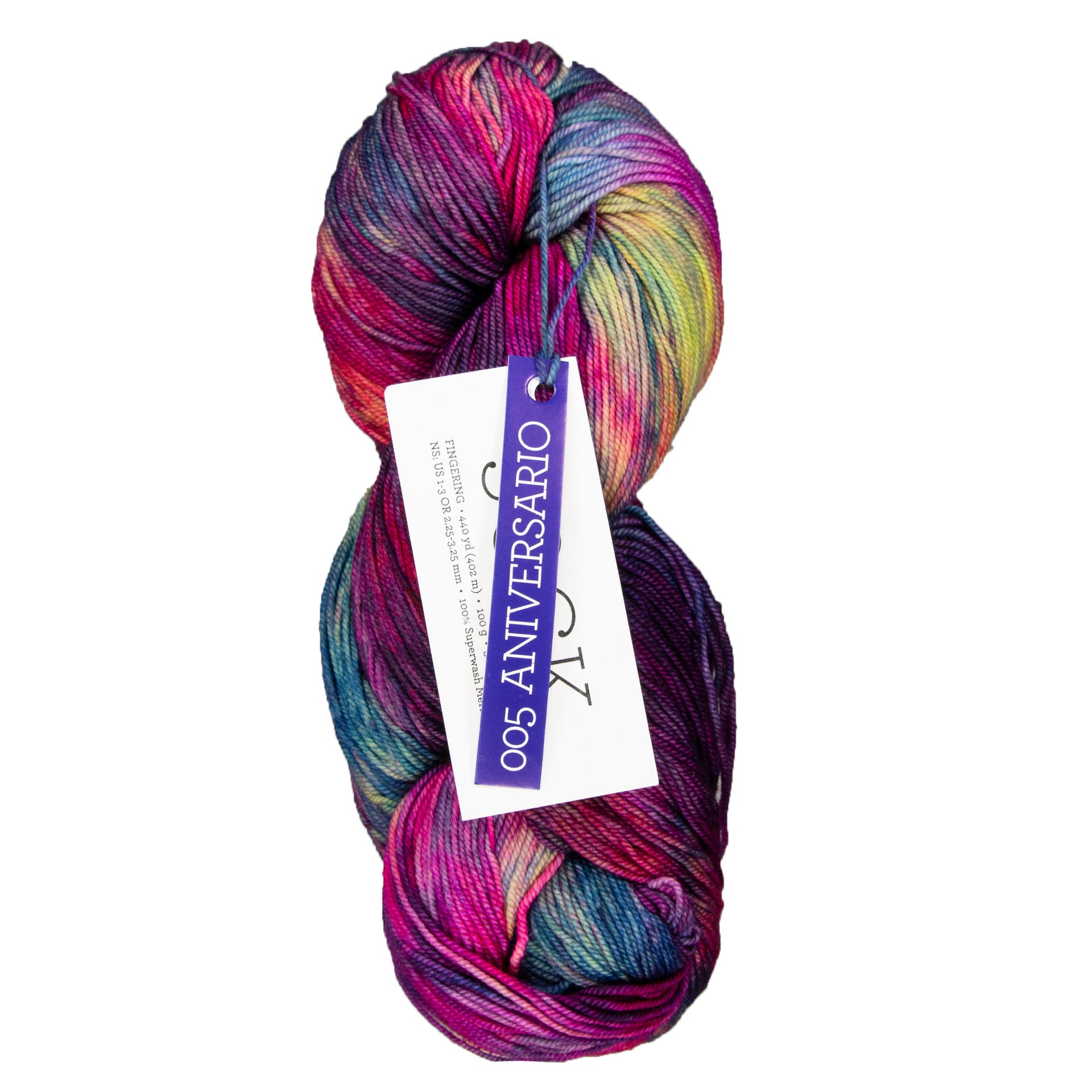 Malabrigo Sock Yarn - 005 Aniversario - Zoom Image
