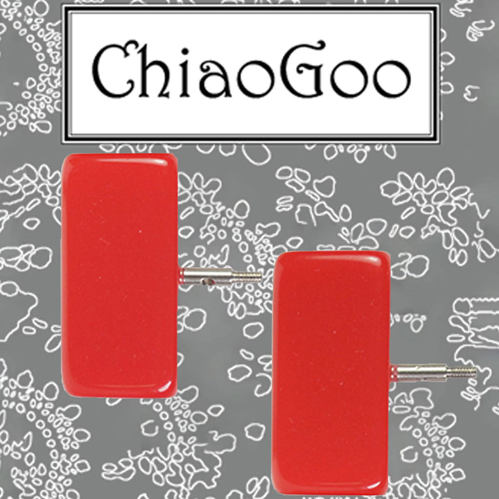 ChiaoGoo End Stoppers - Mini [M] - Red - Extra Image