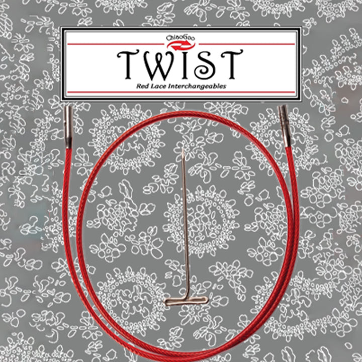 ChiaoGoo TWIST Red Cables Needles - 22"/55cm [M] - Zoom Image