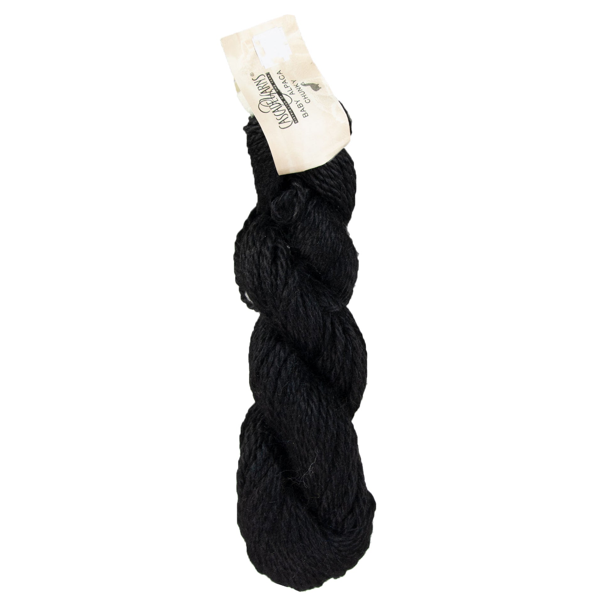 Cascade Yarns Baby Alpaca Chunky Yarn - 553 Black - Zoom Image
