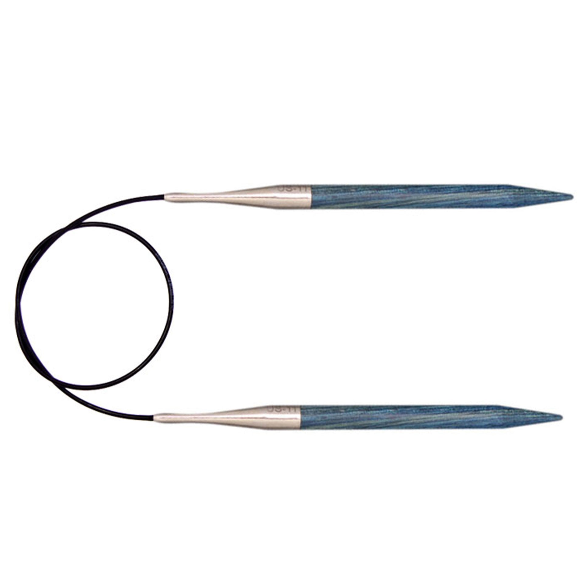 KnitPro Dreamz Fixed Circular Needles - US 3 - 10" Royale Blue - Zoom Image
