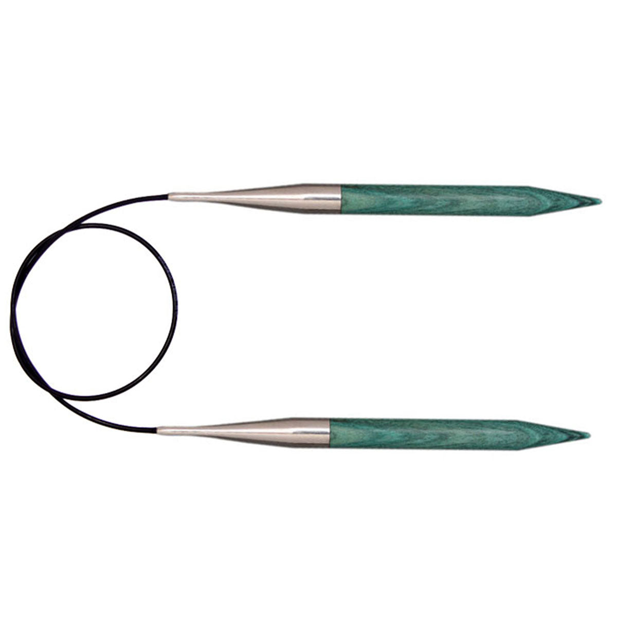 KnitPro Dreamz Fixed Circular Needles - US 4 - 10" Aquamarine - Extra Image