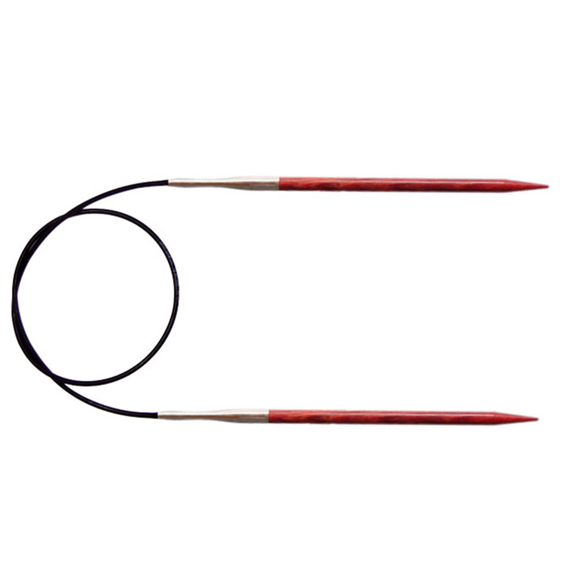 KnitPro Dreamz Fixed Circular Needles - US 8 - 10" Cherry Blossom - Zoom Image
