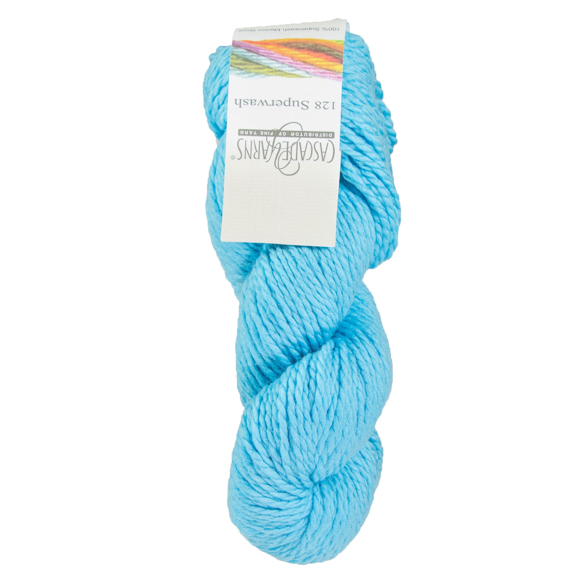 Cascade Yarns 128 Superwash Yarn - 231 Blue Mist - Zoom Image
