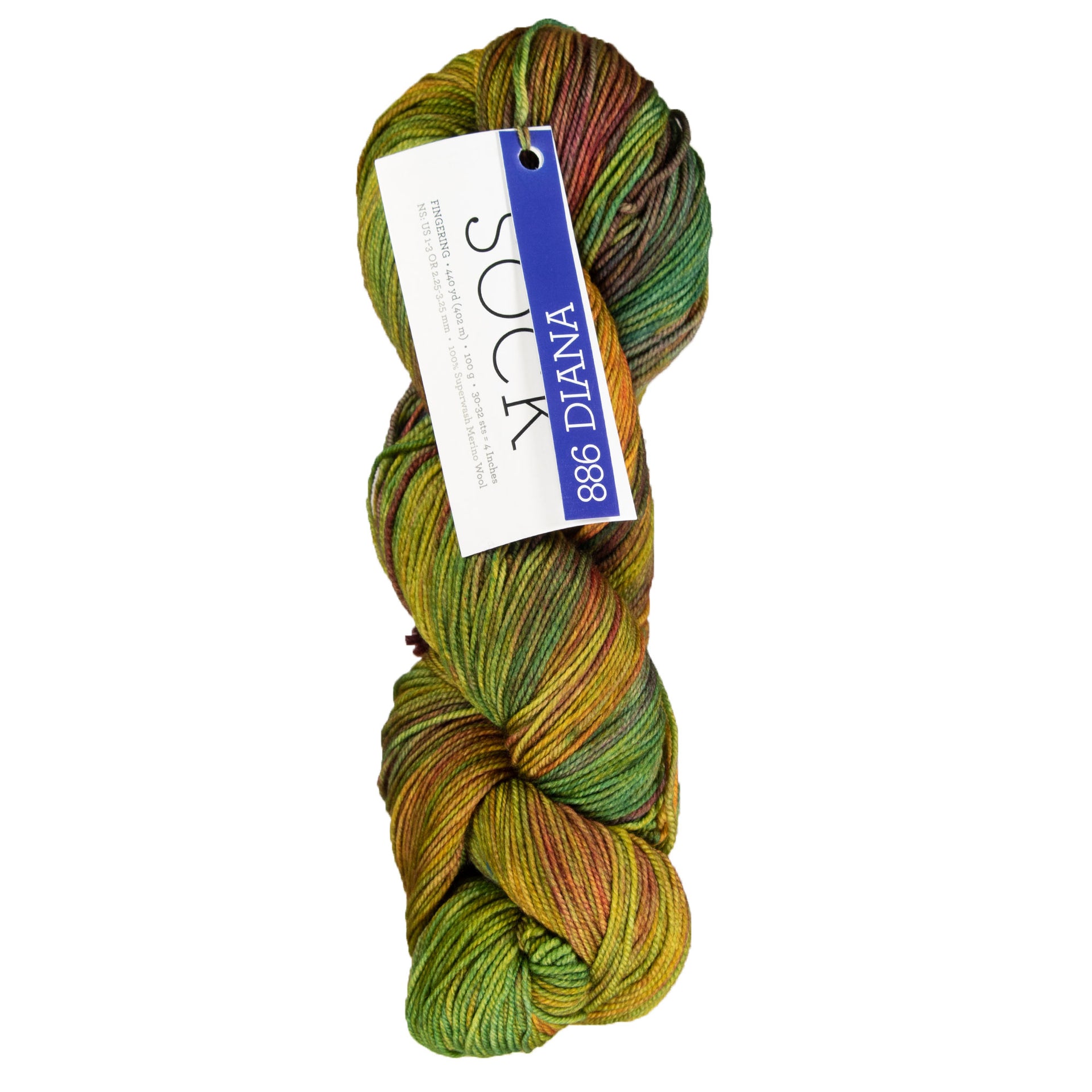 Malabrigo Sock Yarn - 886 Diana - Zoom Image
